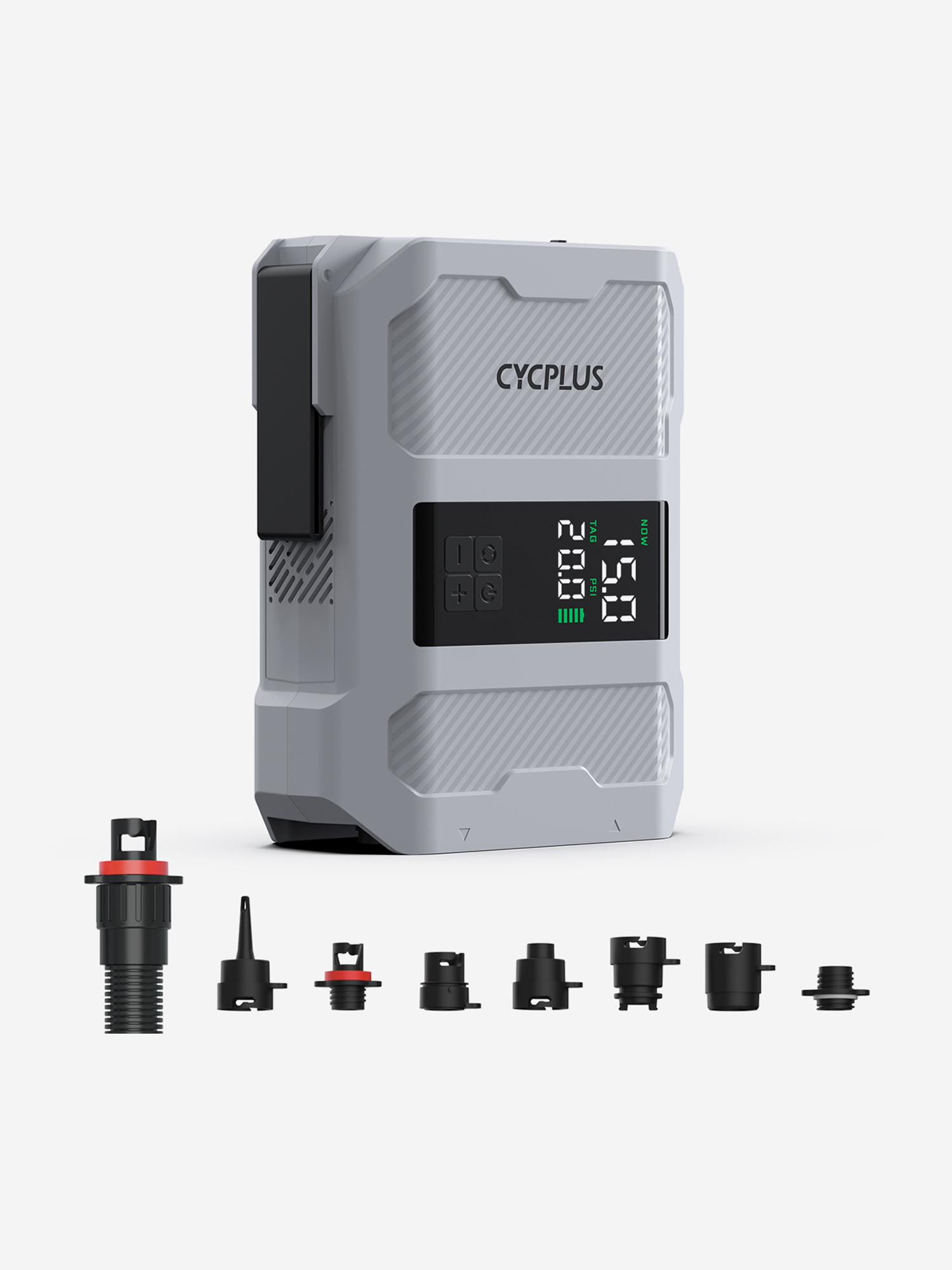

Портативный электрический насос Cycplus D17 Pro, 20PSI, Серый