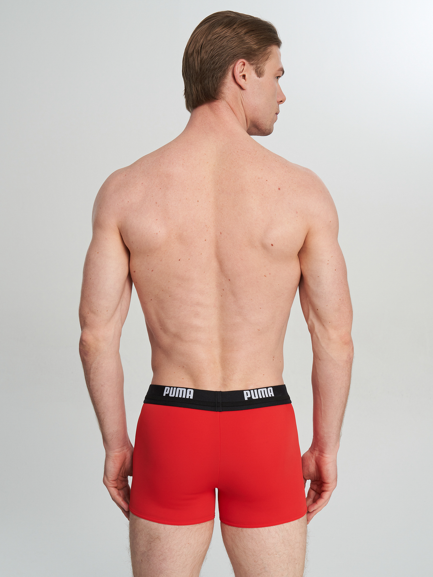 Плавки-шорты мужские PUMA Swim, Красный 2
