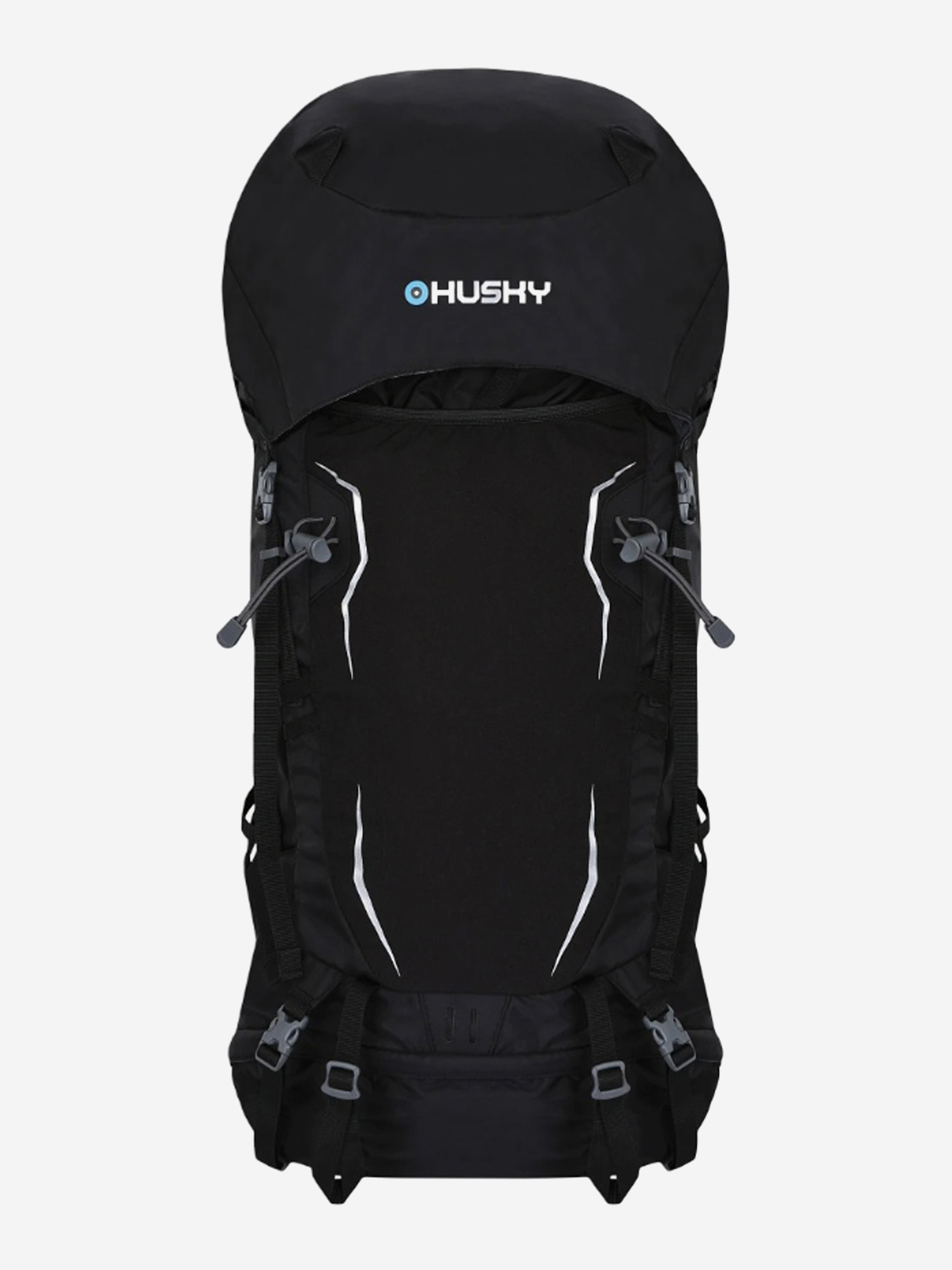 Рюкзак туристический RONY, 50 л, черный, Черный