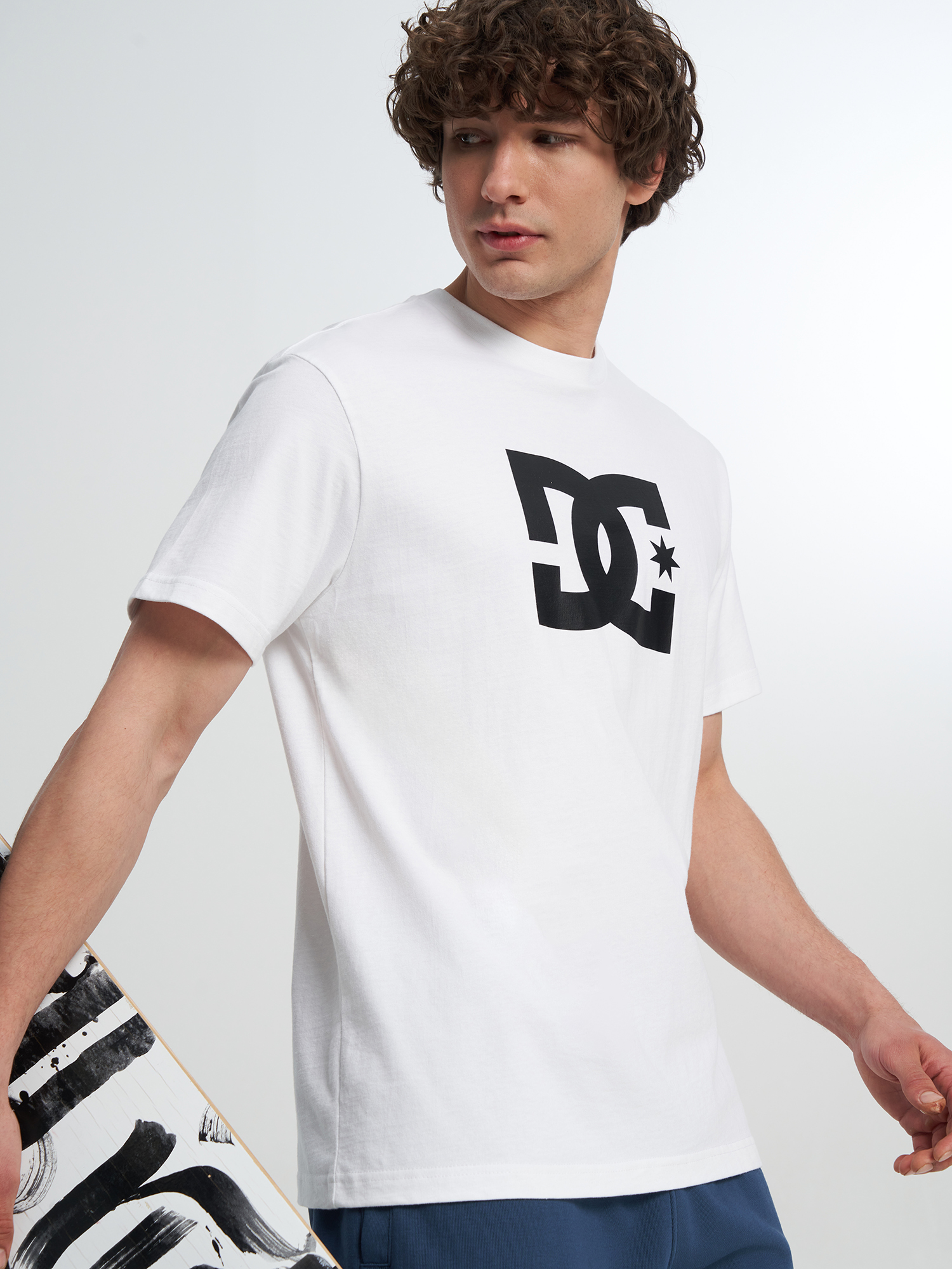 Футболка мужская DC Shoes Star, белый, арт. ADYZT05373D12-WBB0