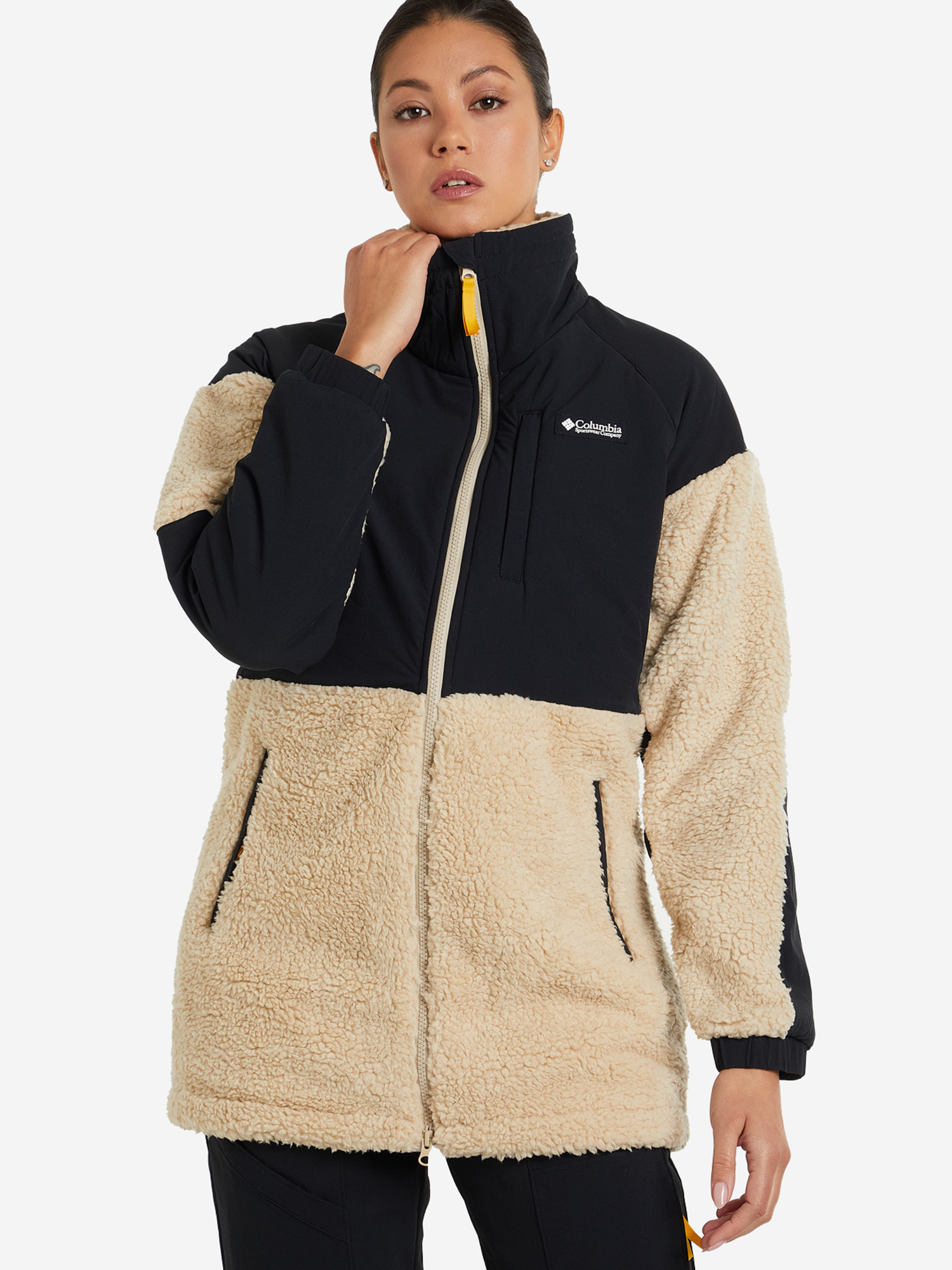 

Джемпер флисовый женский Columbia Icons Ballistic Fleece, Бежевый