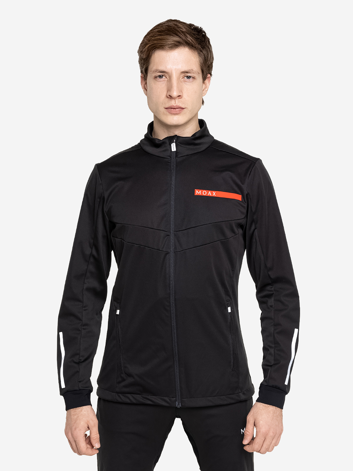 фото Куртка софтшелл мужская moaxsport sirius, черный