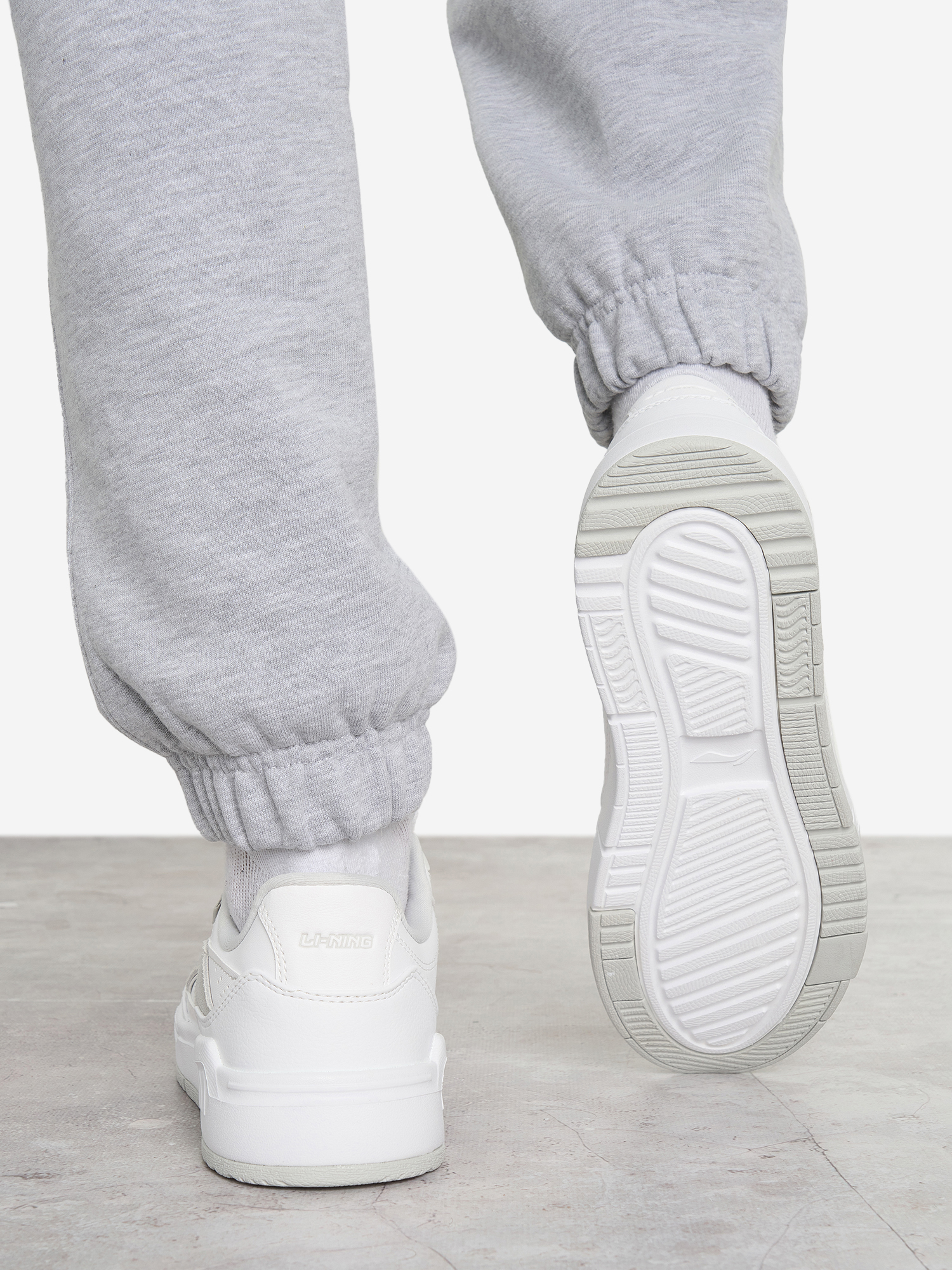 фото Кеды женские li-ning common 80 s, белый