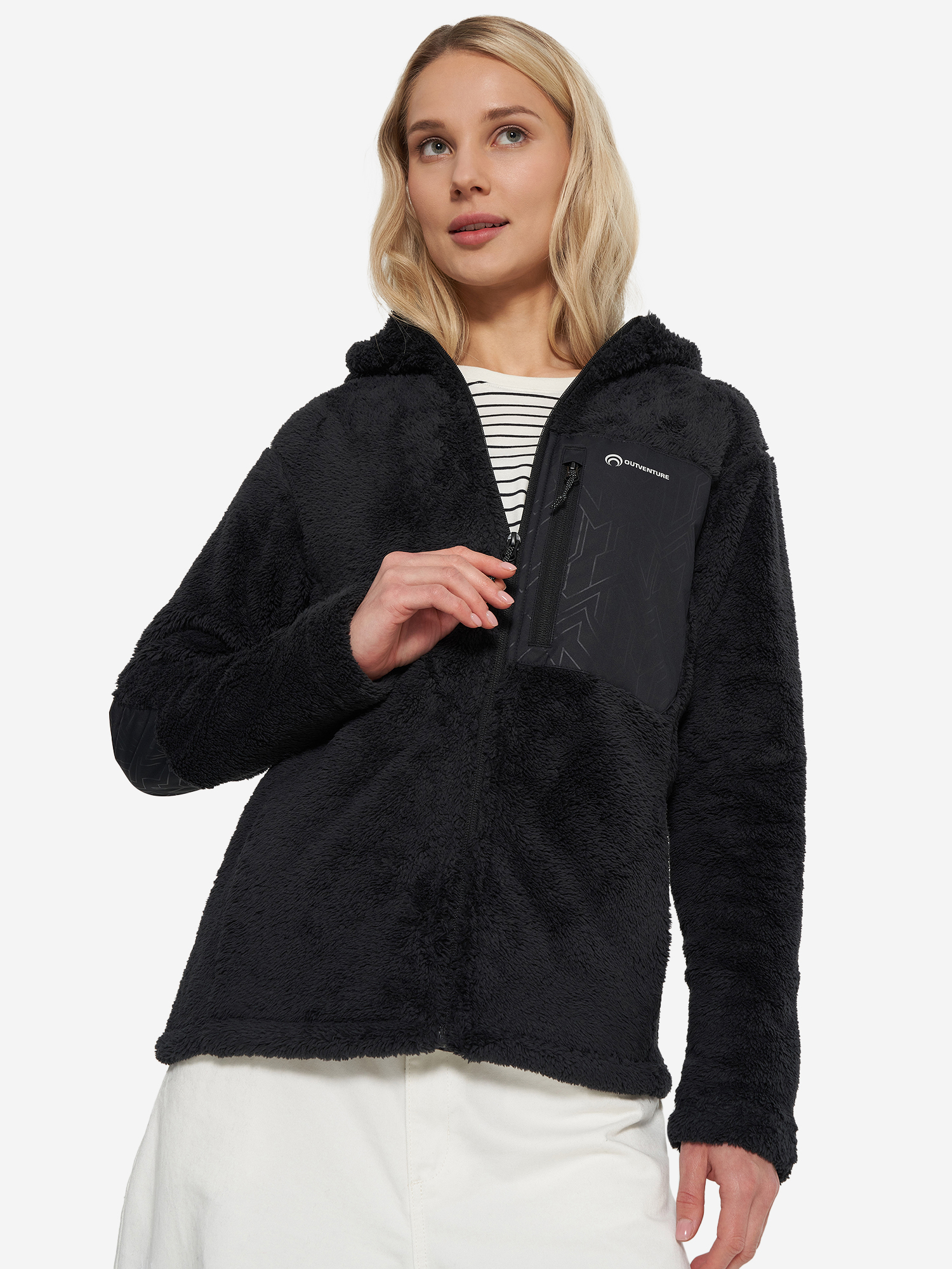 Женская толстовка, черный, арт. 137152