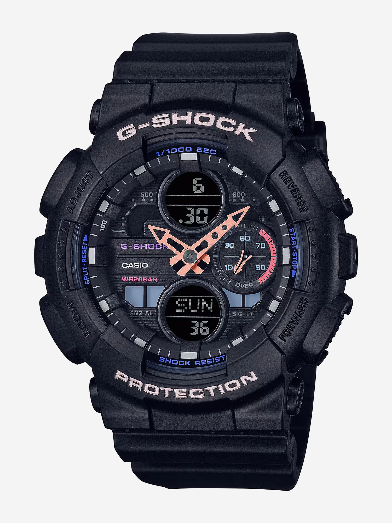 

Спортивные часы Casio GMA-S140-1A, Черный
