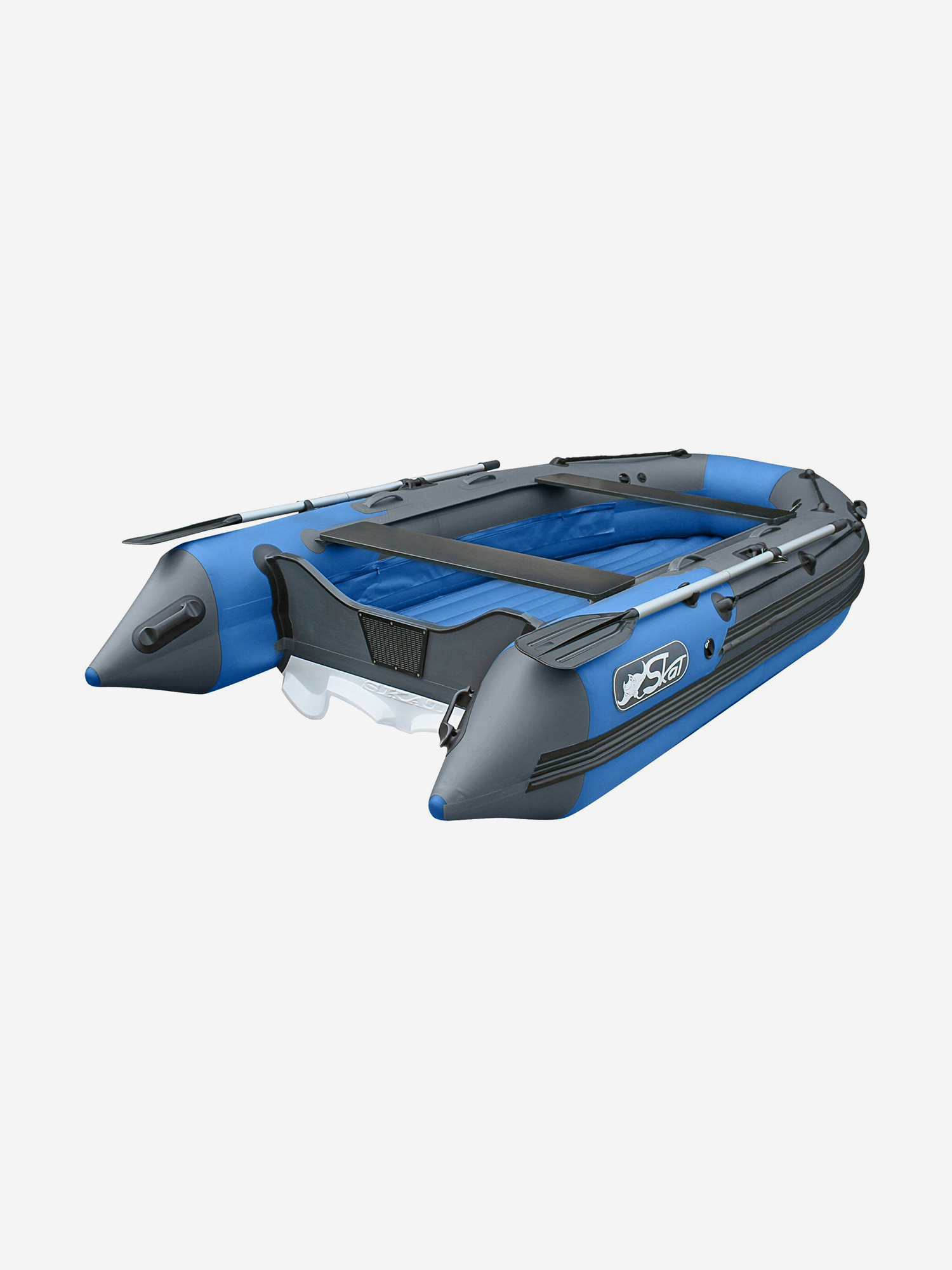 Изображение товара Лодка Reef Skat Triton (Риф Скат Тритон) 370 серо-голубая без фальшборта, Синий/серый Изображение товара Лодка Reef Skat Triton (Риф Скат Тритон) 370 серо-голубая без фальшборта, Синий/серый