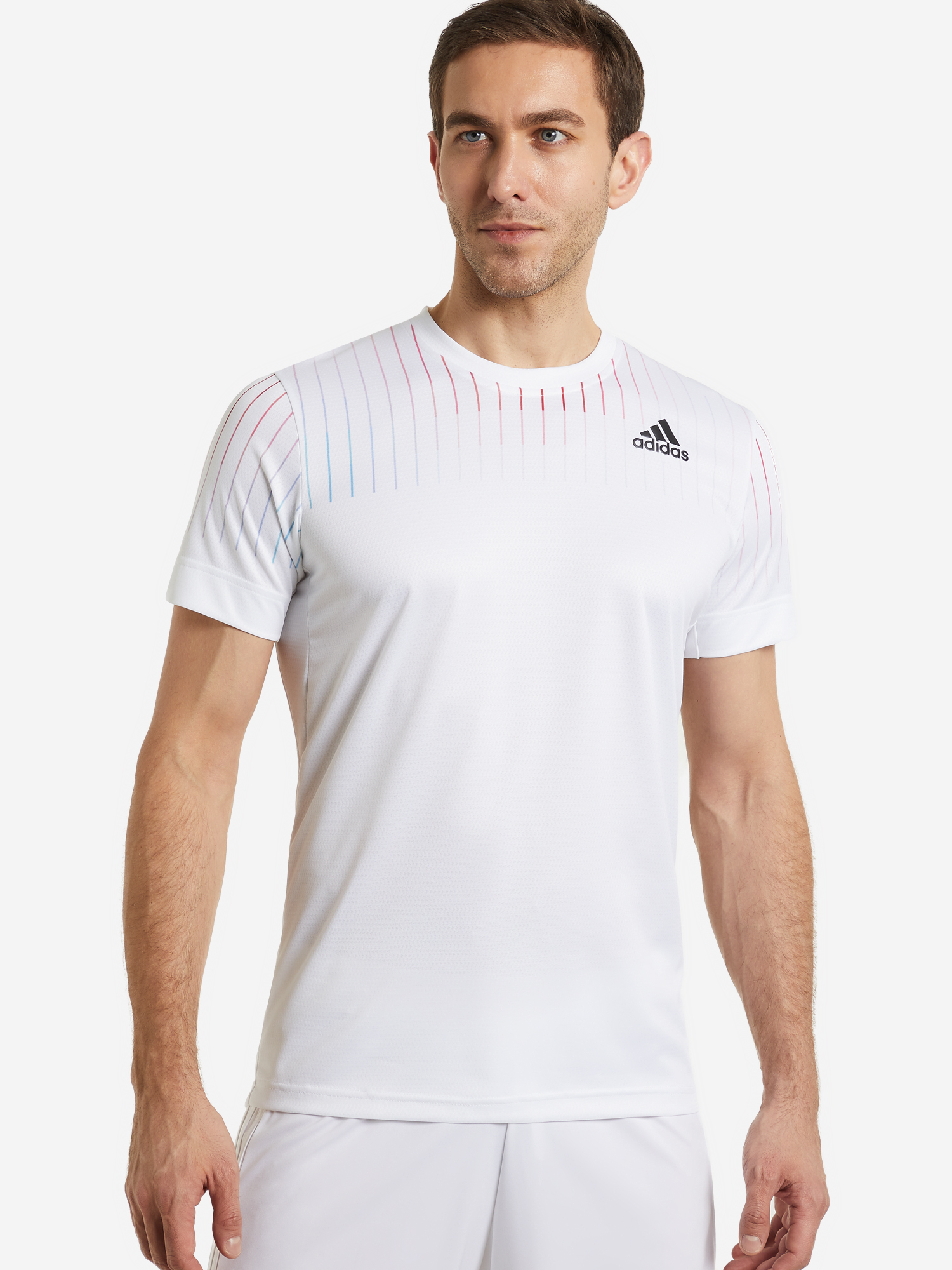 Футболка мужская adidas Tennis Melbourne Freelift Printed, Белый