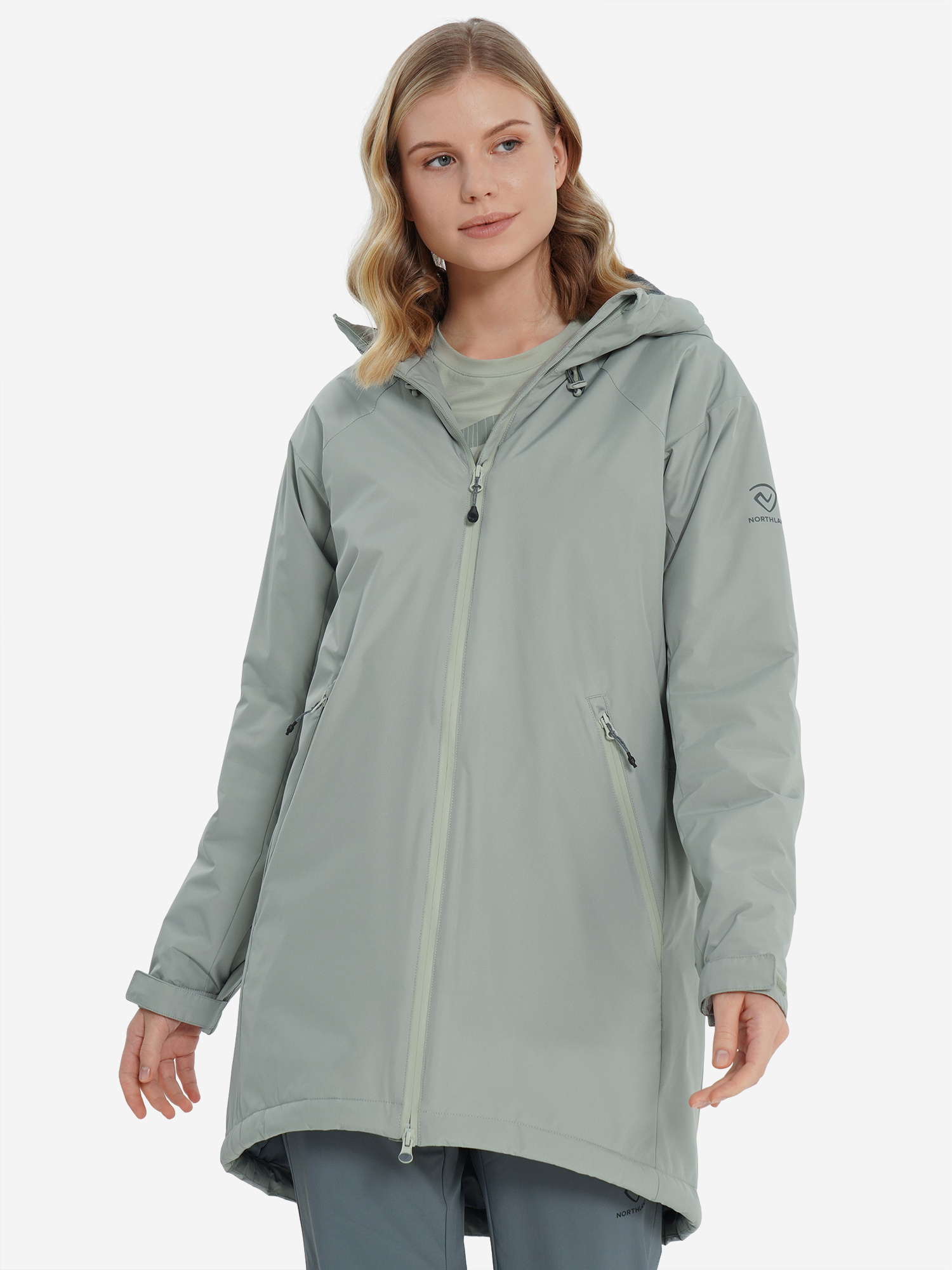 Куртка утепленная Northland, серый, арт. 35364