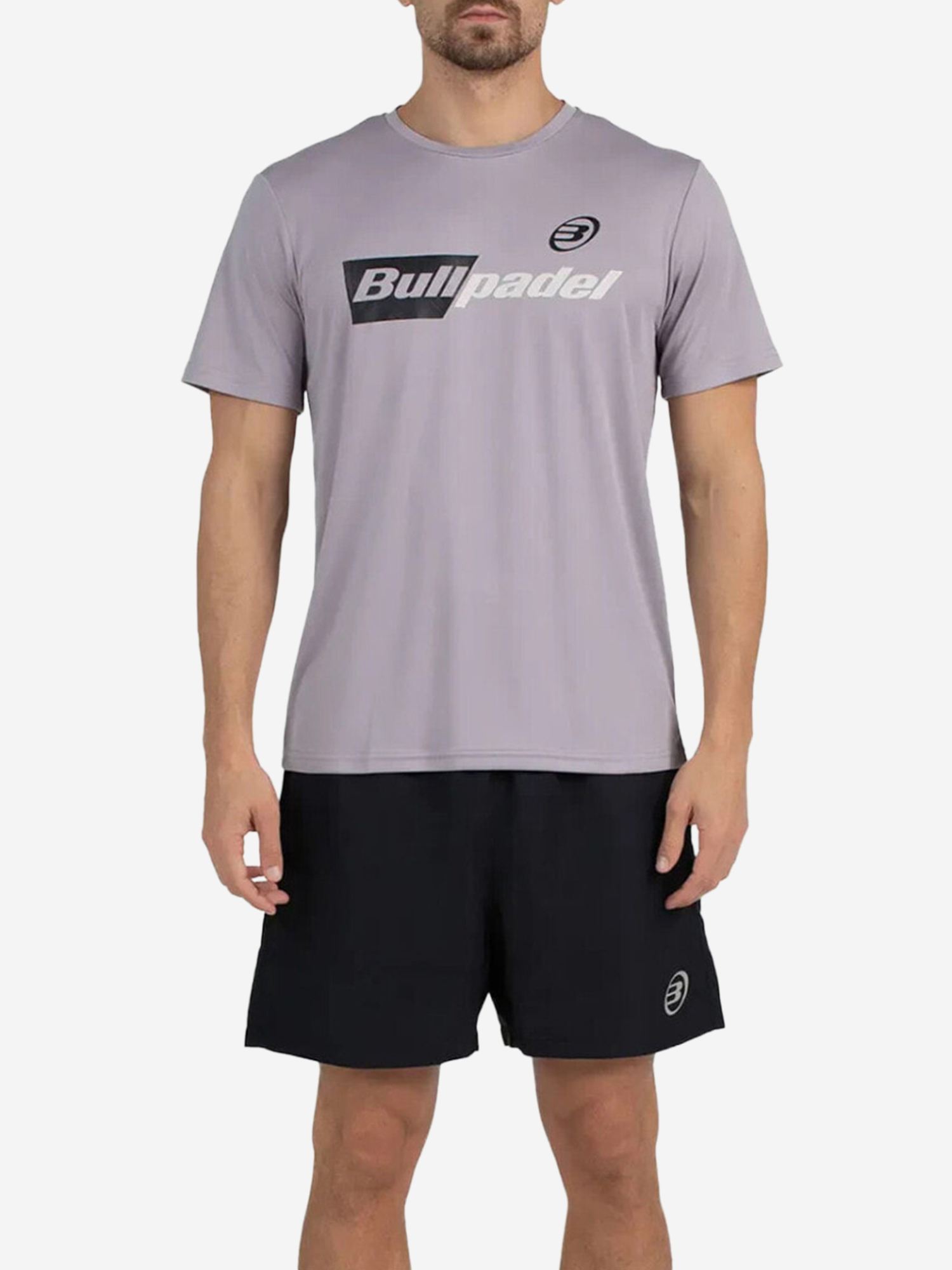Изображение товара Футболка мужская Bullpadel BPCM-PN06 Exclusive серый для спорта и отдыха