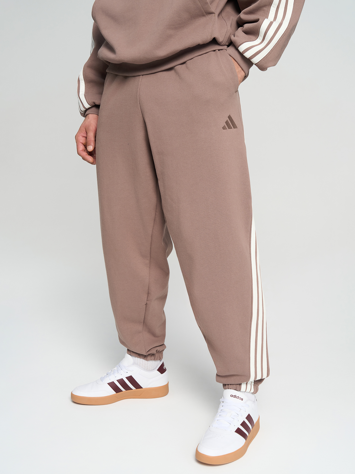 Брюки мужские adidas, Бежевый