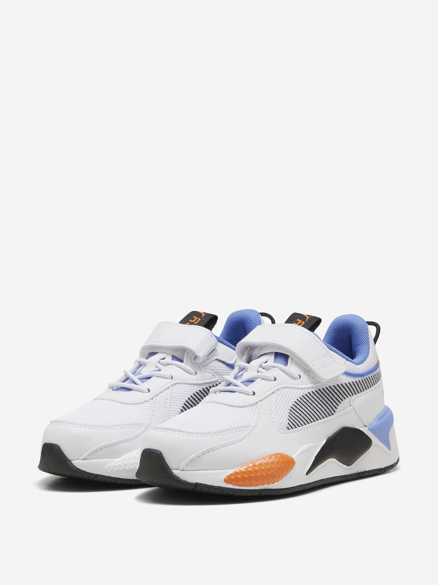 Кроссовки детские PUMA RS-X Boys Ac+ Ps, Белый 395555P0P-01, размер 34 - фото 2