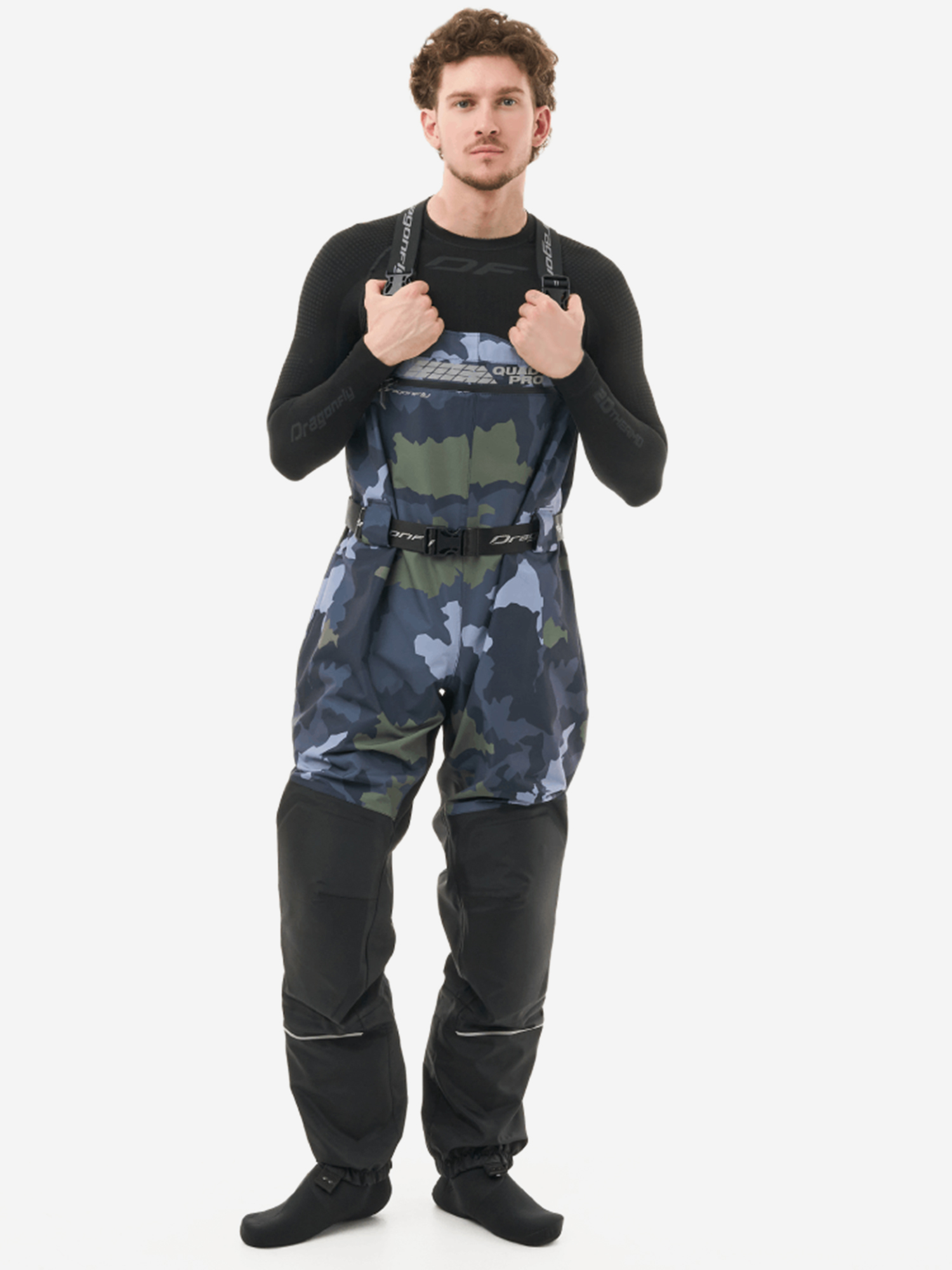 Изображение товара Мембранные вейдерсы Dragonfly Quad pro для рыбалки и охоты