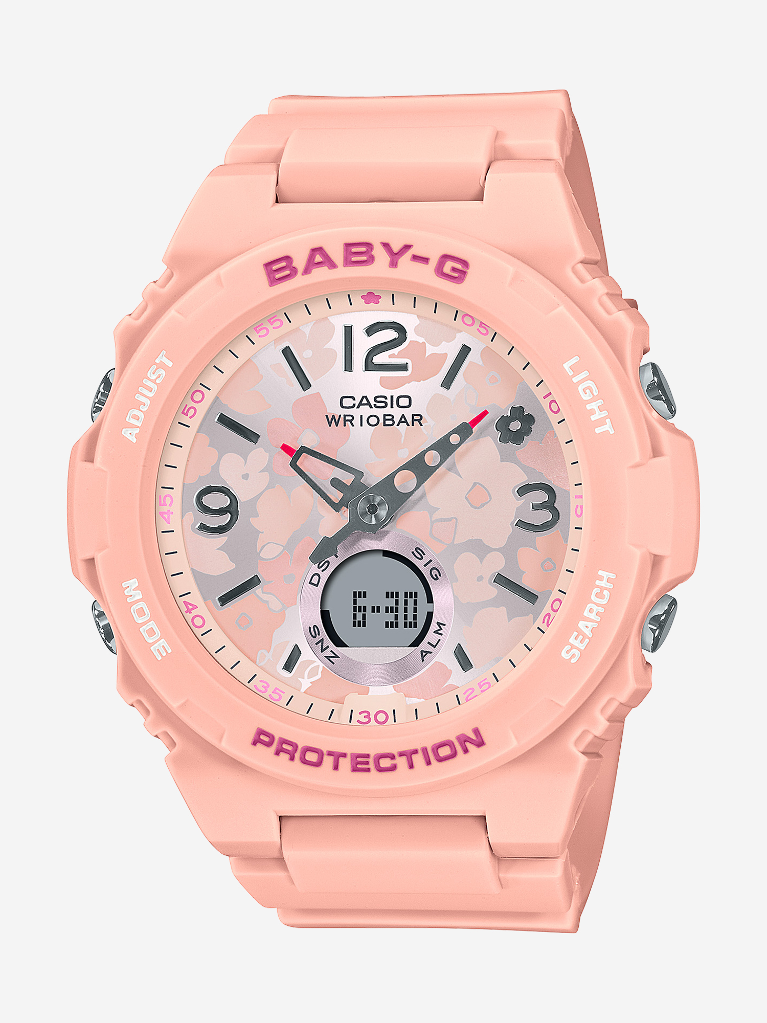 

Наручные часы Casio Baby-G BGA-260FL-4A, Розовый