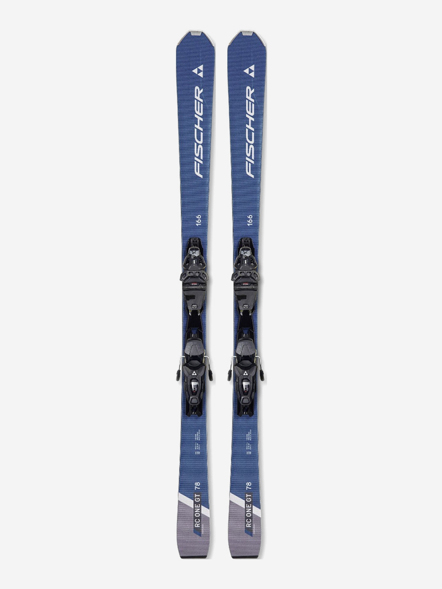 

Горные лыжи с креплениями Fischer RC One 78 GT XTR RT + RSW 10 PR 23/24, Черный