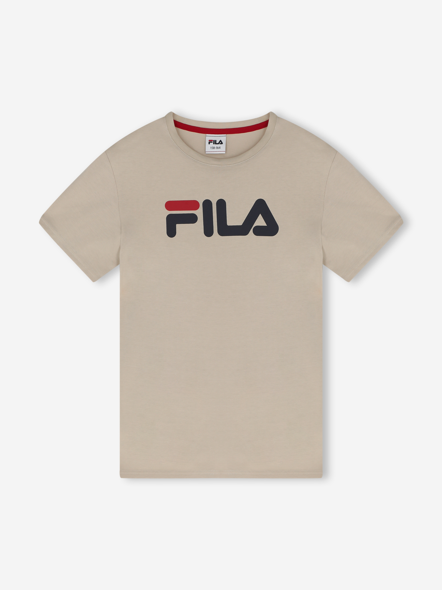 Футболка FILA для мальчиков, бежевый, арт. 34587
