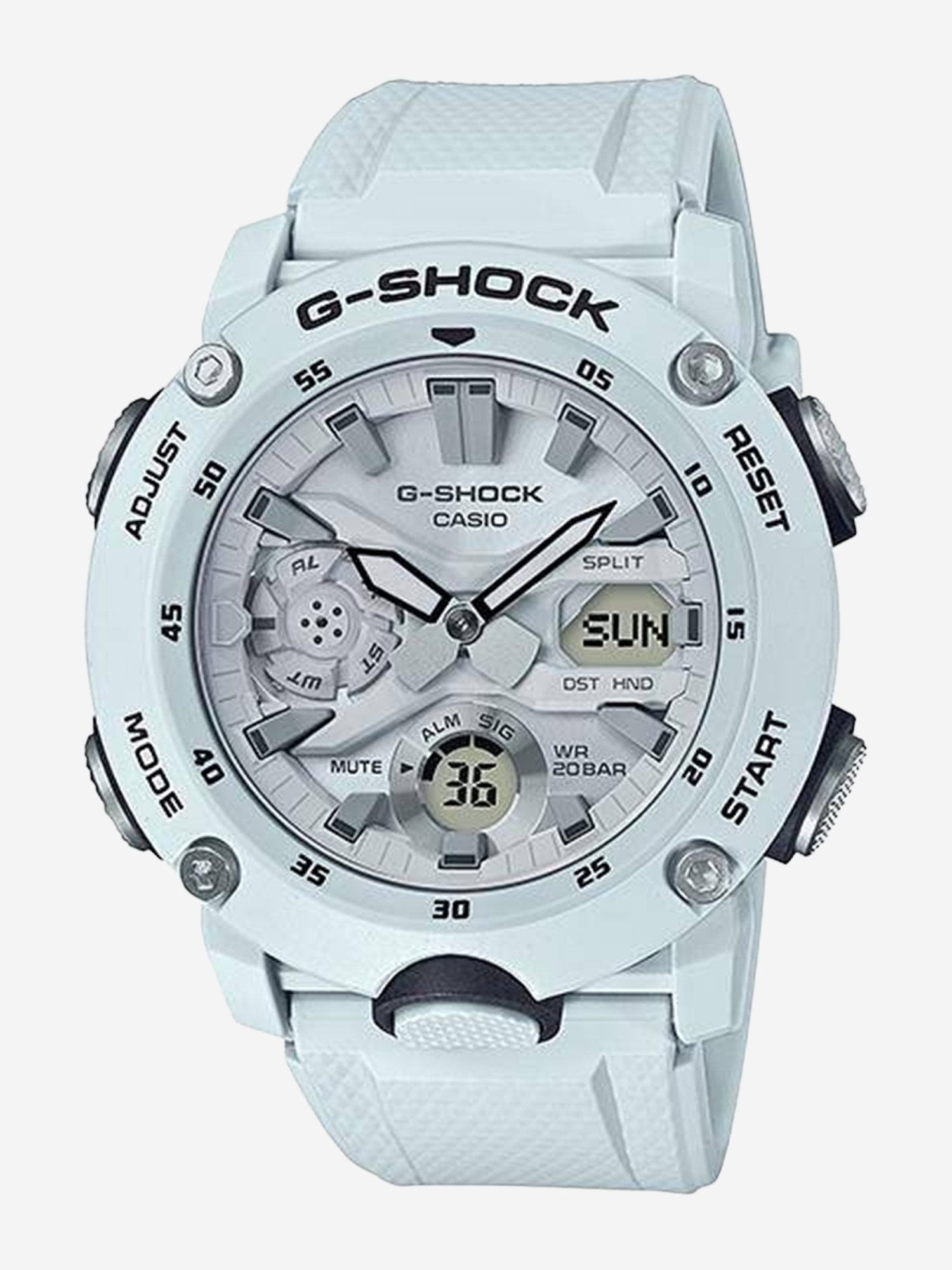 Изображение товара Спортивные часы Casio GA-2000S-7A Белый