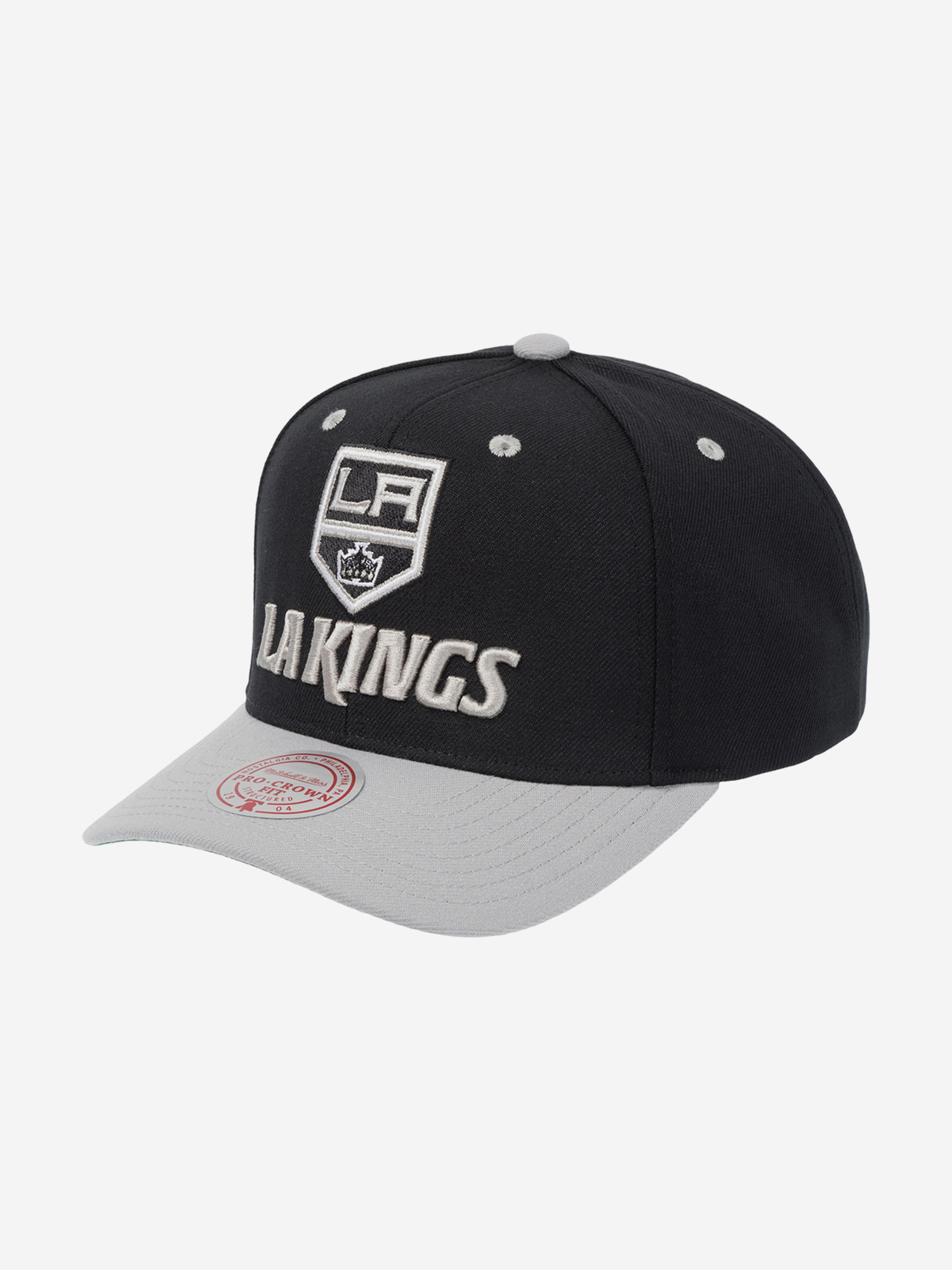 Изображение товара Бейсболка MITCHELL NESS Los Angeles Kings NHL из полиэстера с изогнутым козырьком