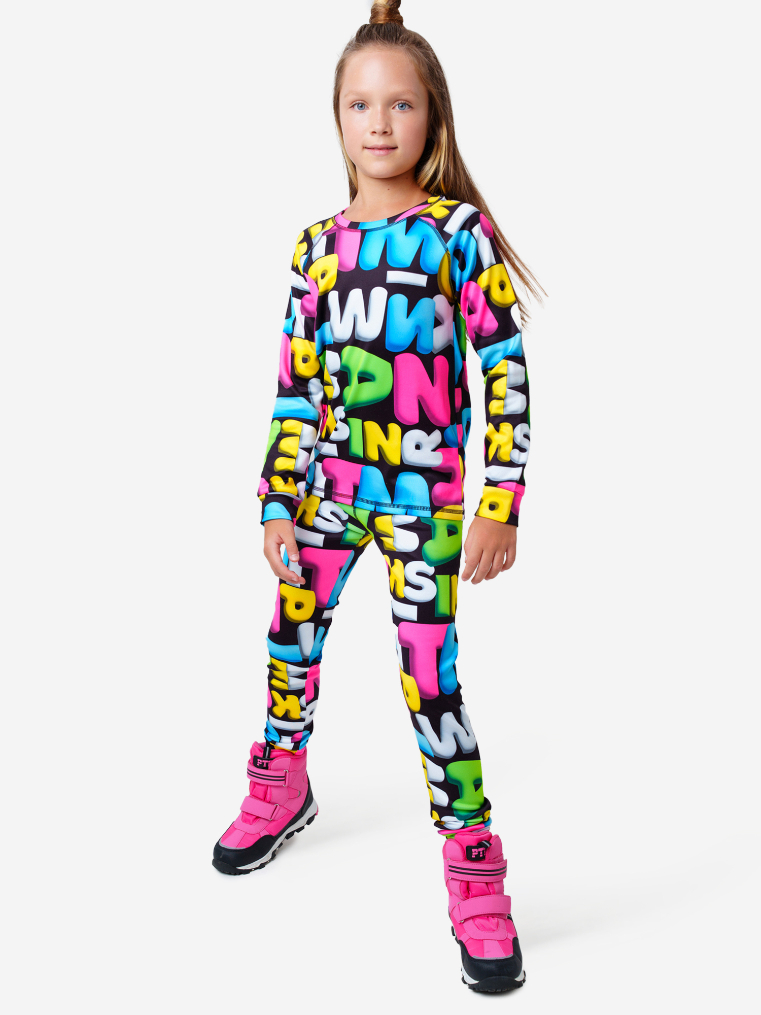 Изображение товара Термокомплект для девочек PlayToday зимний горнолыжный тепло комфорт