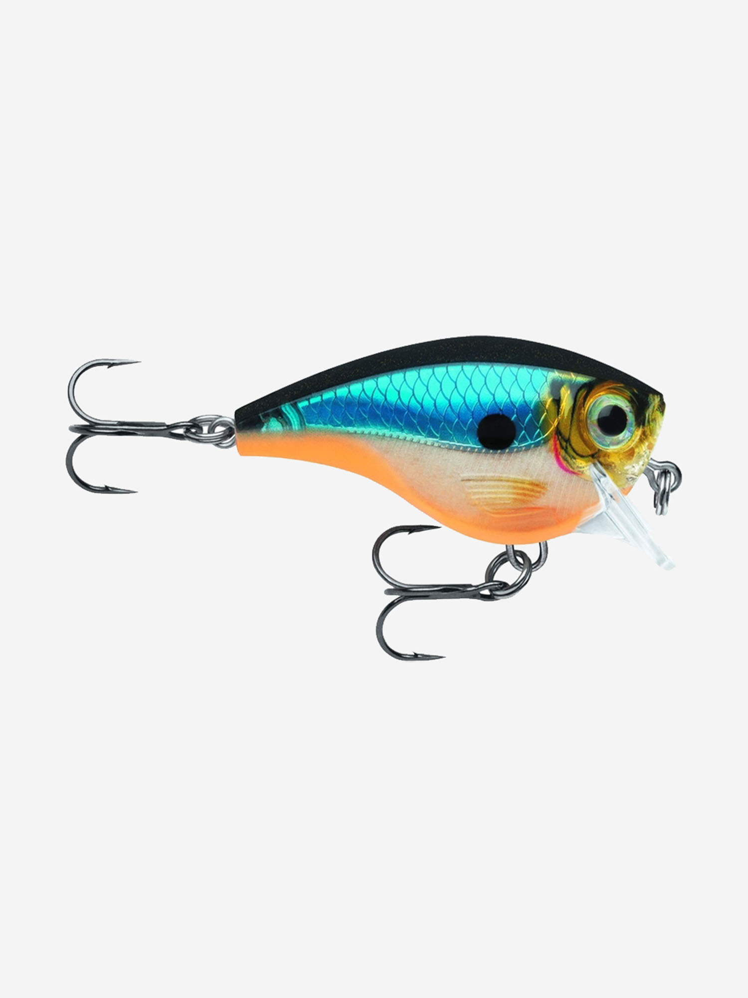 

Воблер для рыбалки RAPALA BX Brat 06, 5см, 11г, цвет BGH, плавающий, Синий
