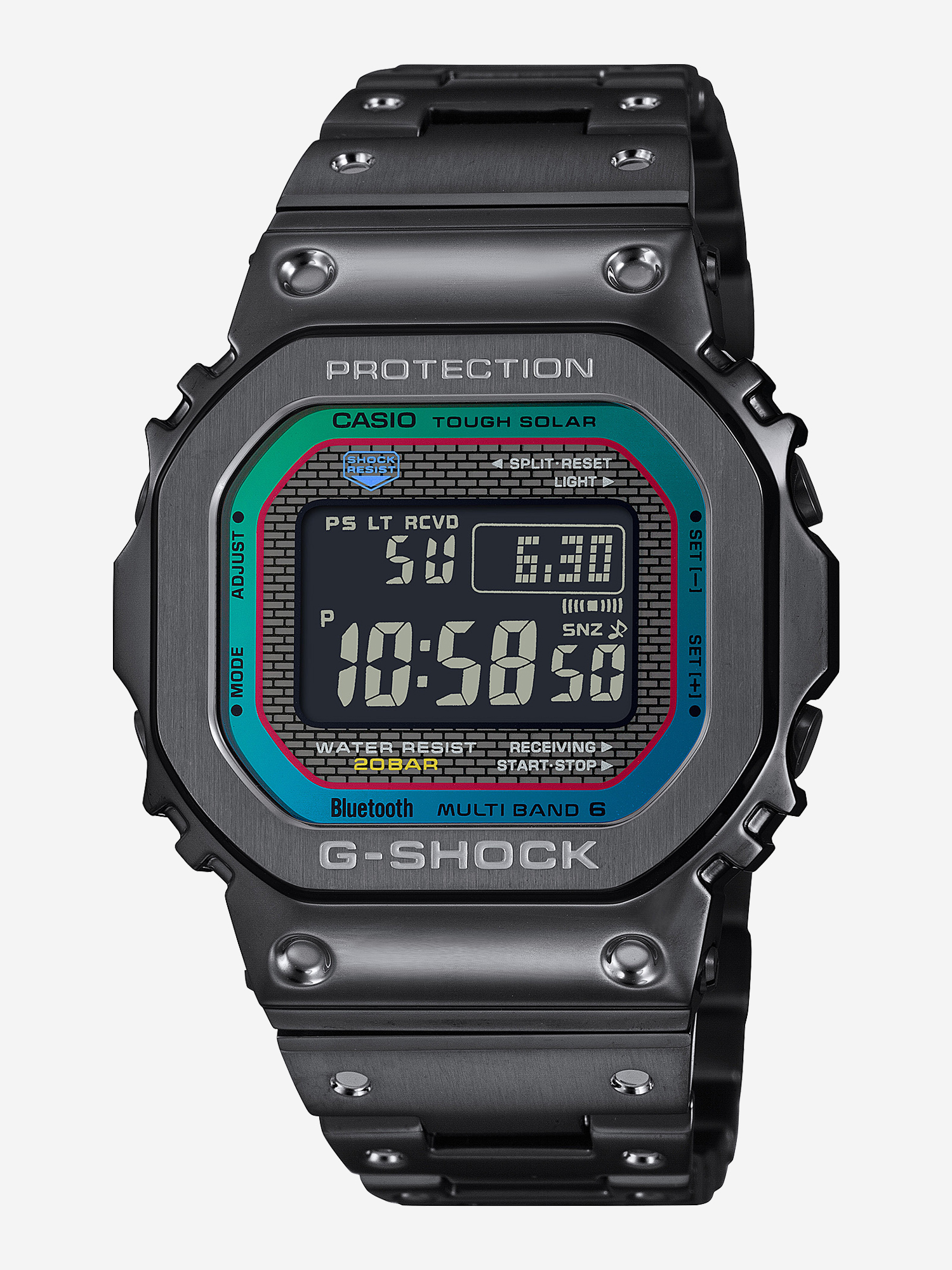 Изображение товара Часы CASIO G-SHOCK GMW-B5000BPC-1E с умными функциями и DLC-покрытием