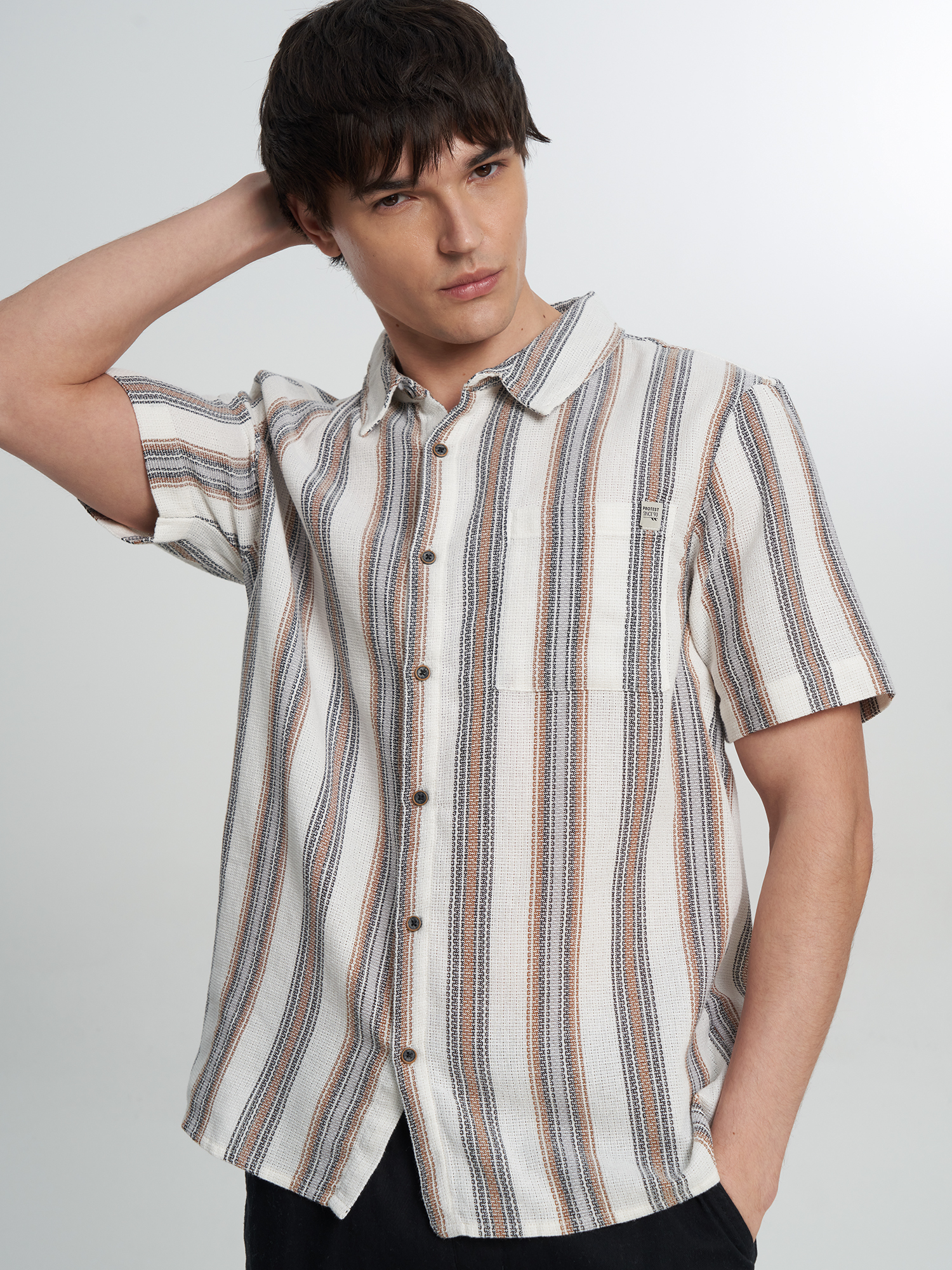 Изображение товара Рубашка с коротким рукавом мужская Protest