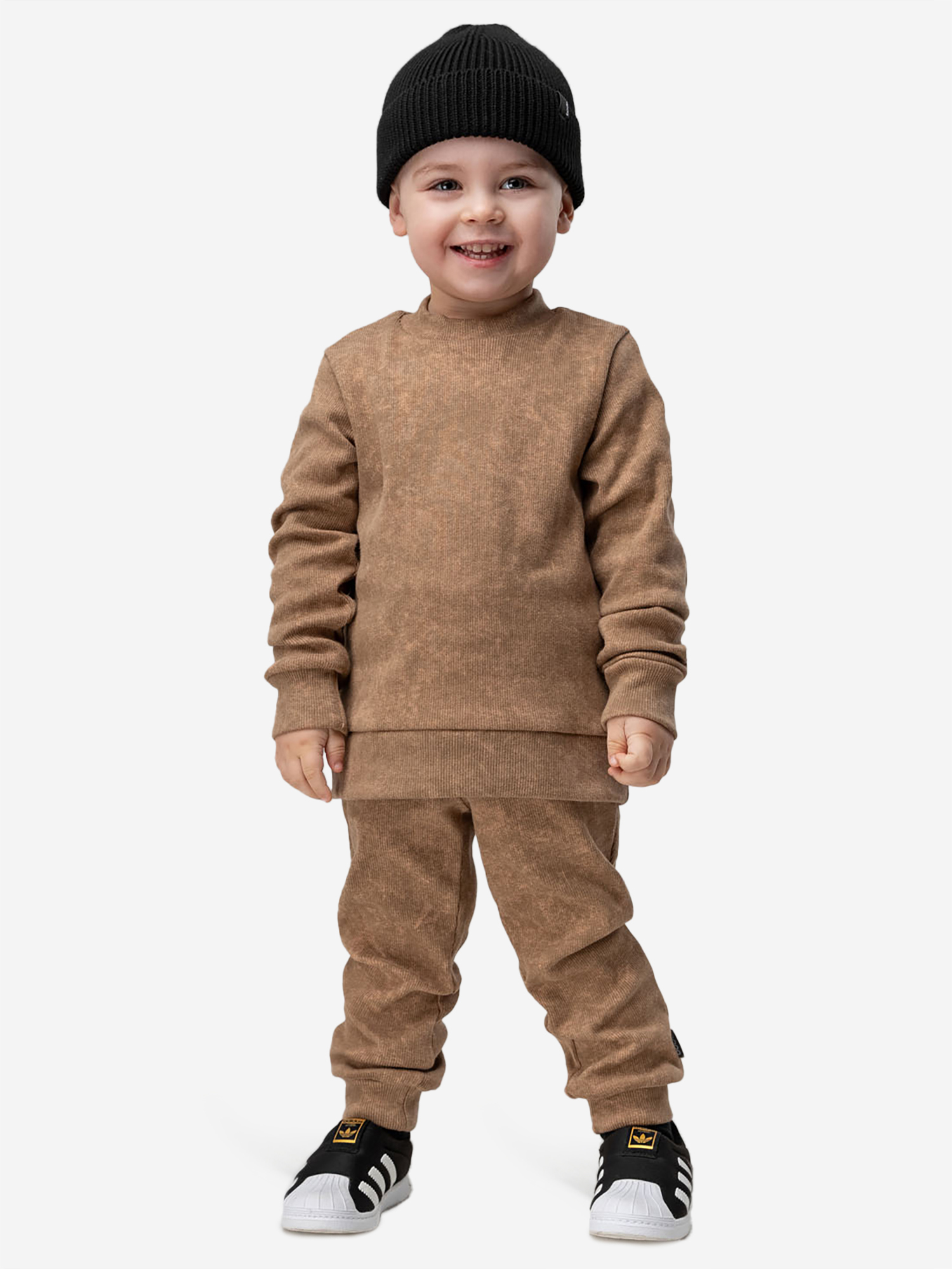 Изображение товара Детский комбинезон для мальчиков bodo светло-коричневый спортивный всесезонный