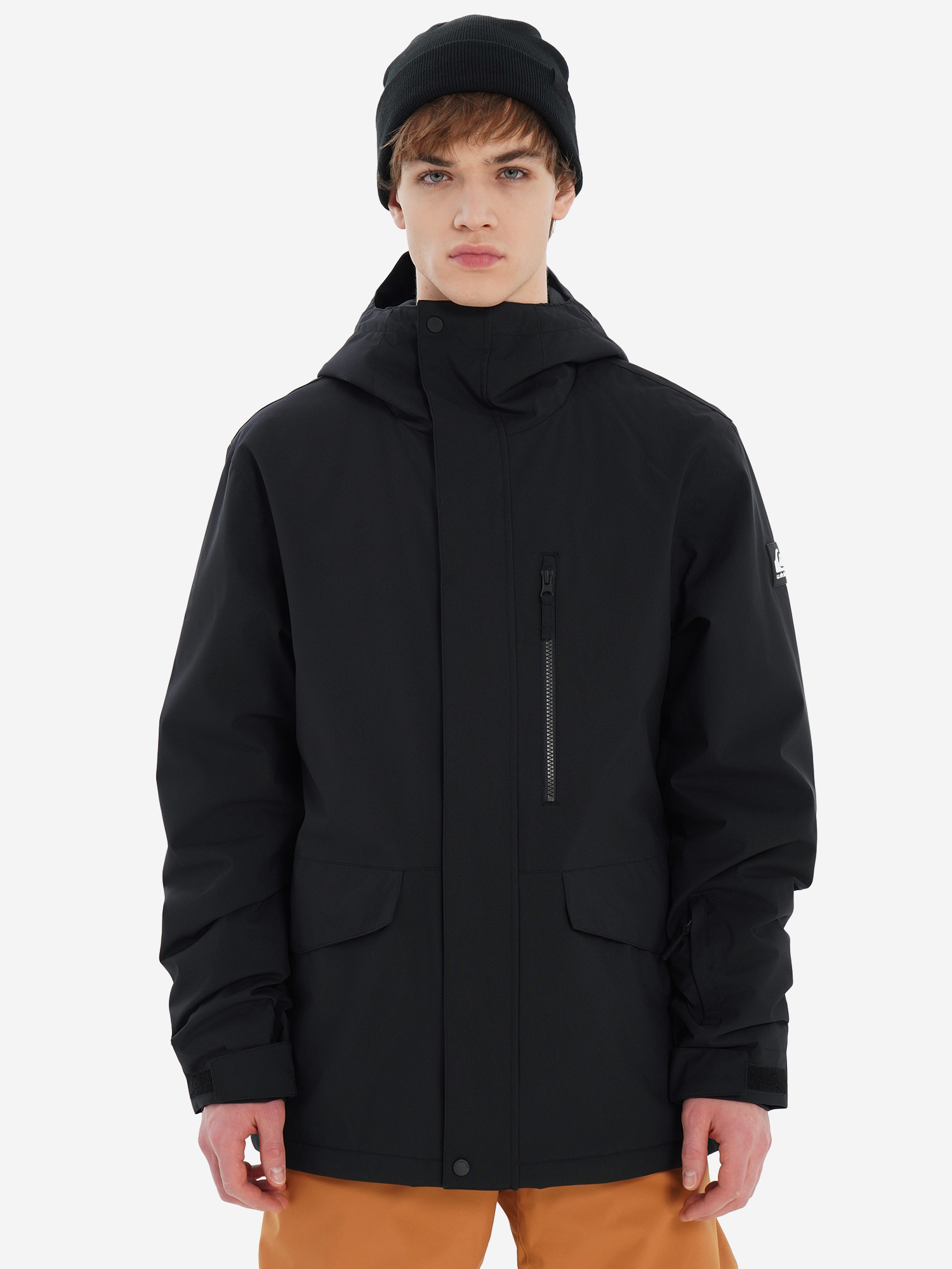 Куртка утепленная Quiksilver Mission Solid, черный, арт. eqytj03523q02-kvj0