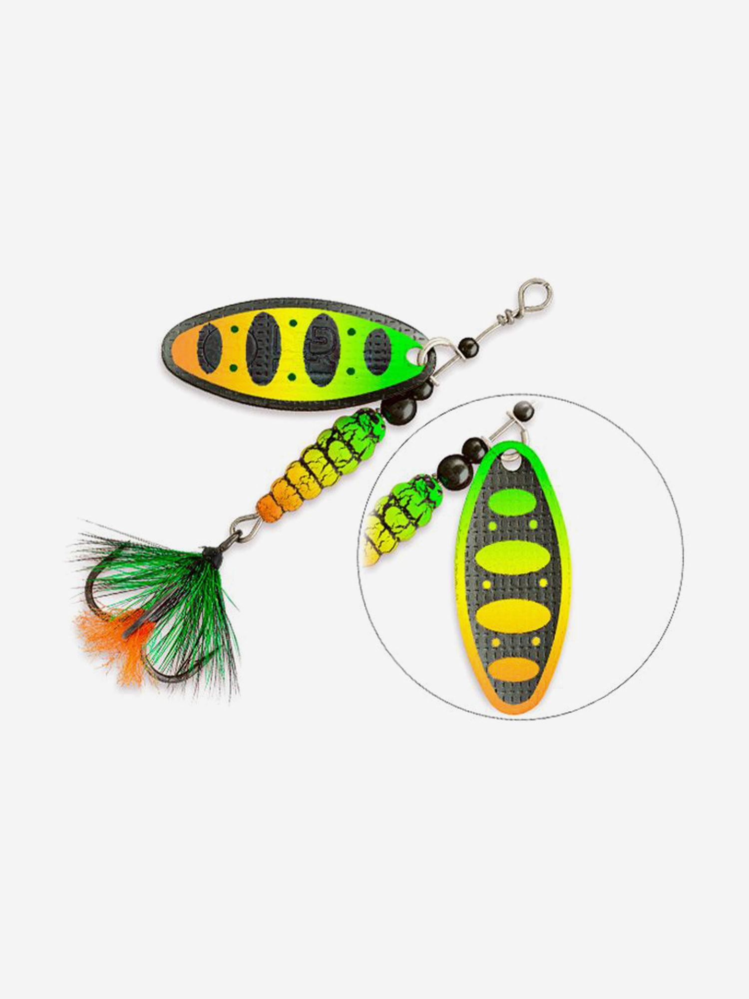 Изображение товара Блесна вертушка Pontoon21 TB TRAIT, 6.6 г, 30 мм для хищной рыбалки