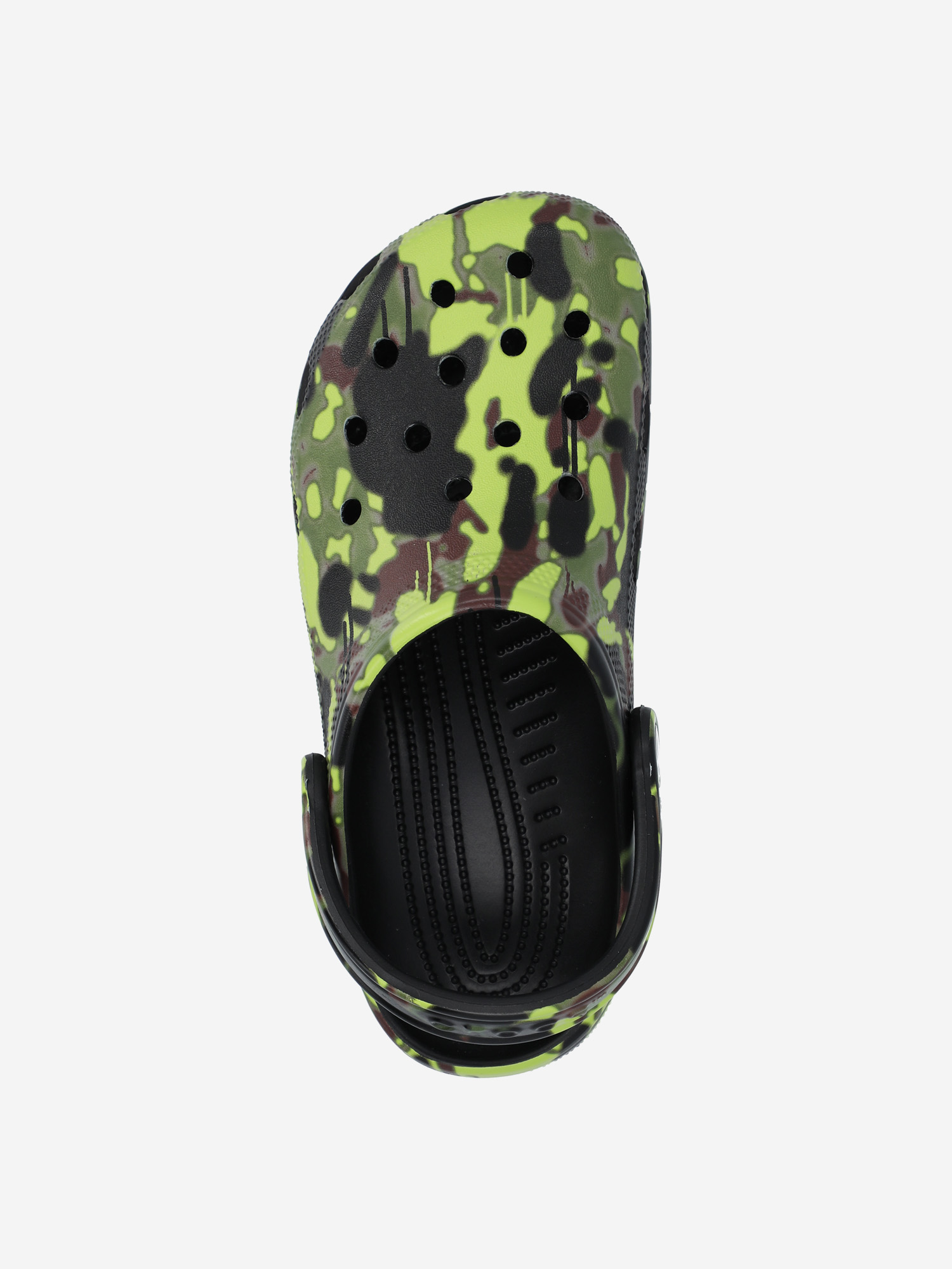 Сабо детские Crocs Classic Spray Camo Clog K, Черный 208305C1G-001, размер 38-39 - фото 3