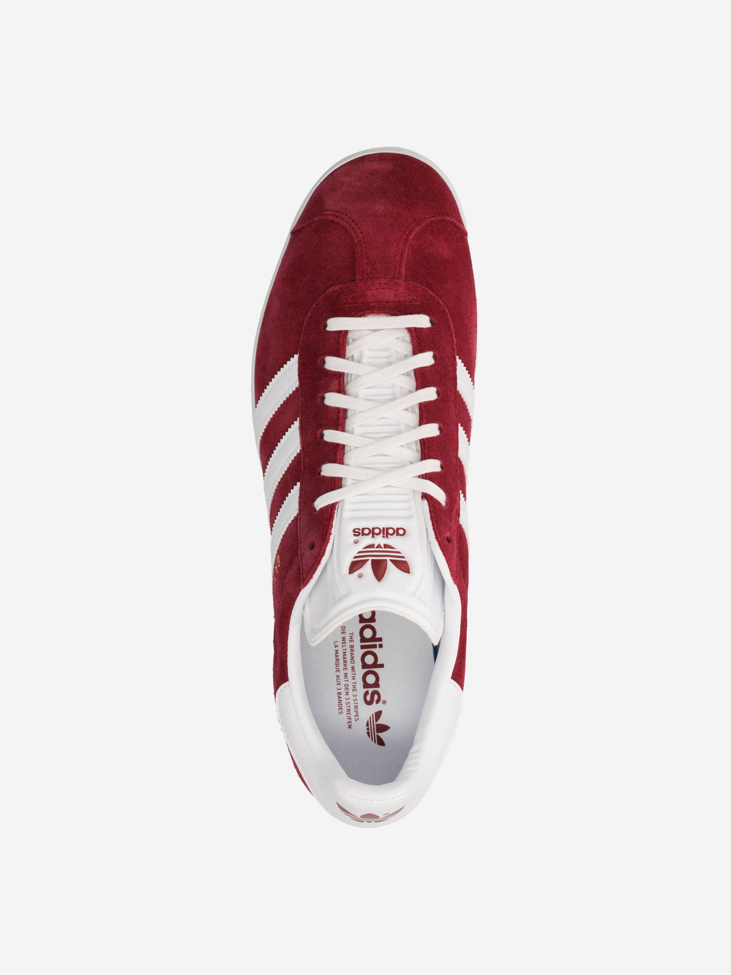 Кеды мужские adidas Gazelle, Красный Вид№6