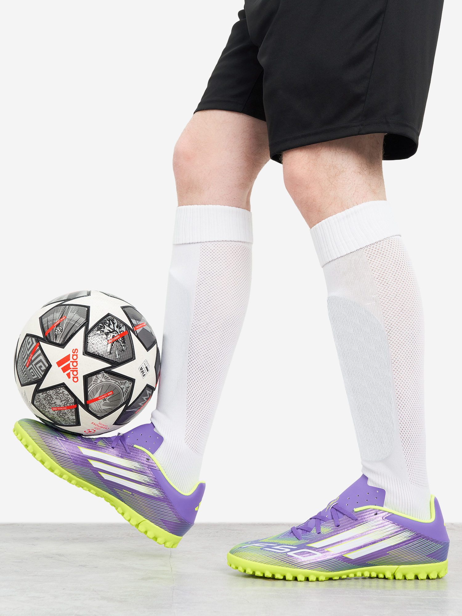 

Бутсы мужские adidas F50 Club, Фиолетовый