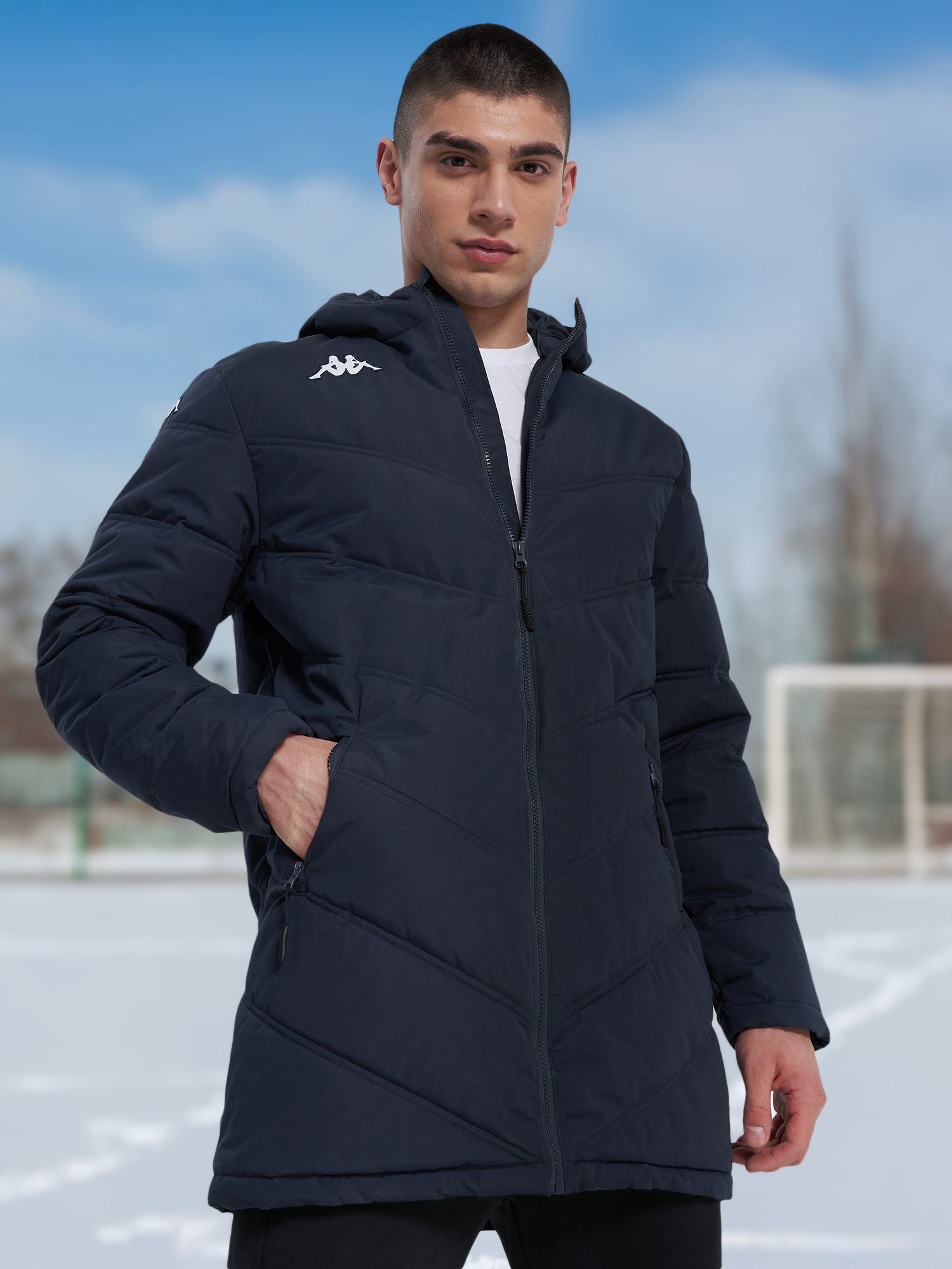 Куртка утепленная Kappa Giambolo, синий, арт. 25746