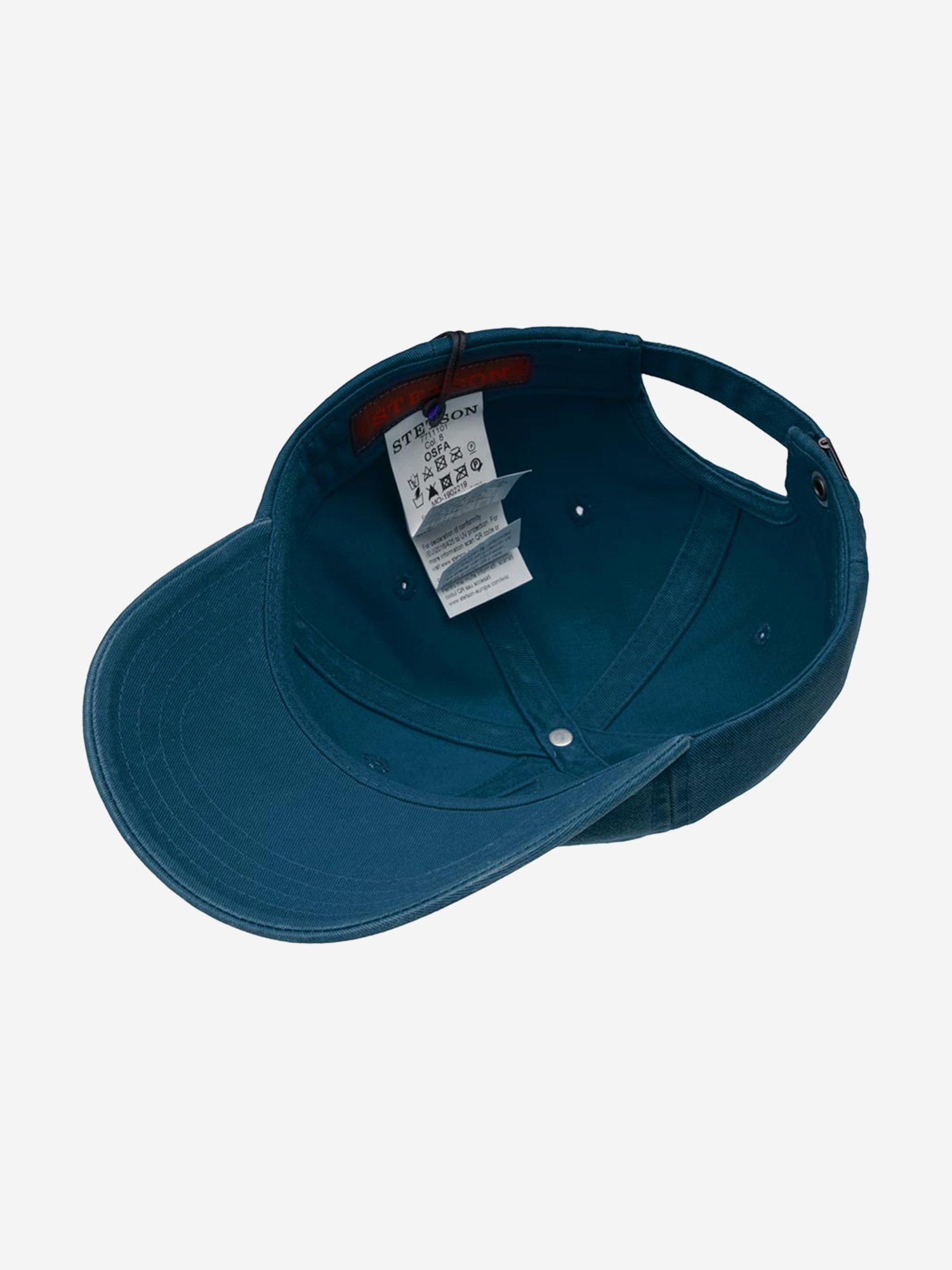 Бейсболка STETSON 7711101 BASEBALL CAP COTTON (синий), Синий 02-214XDOXS9Z-06, размер Без размера - фото 4