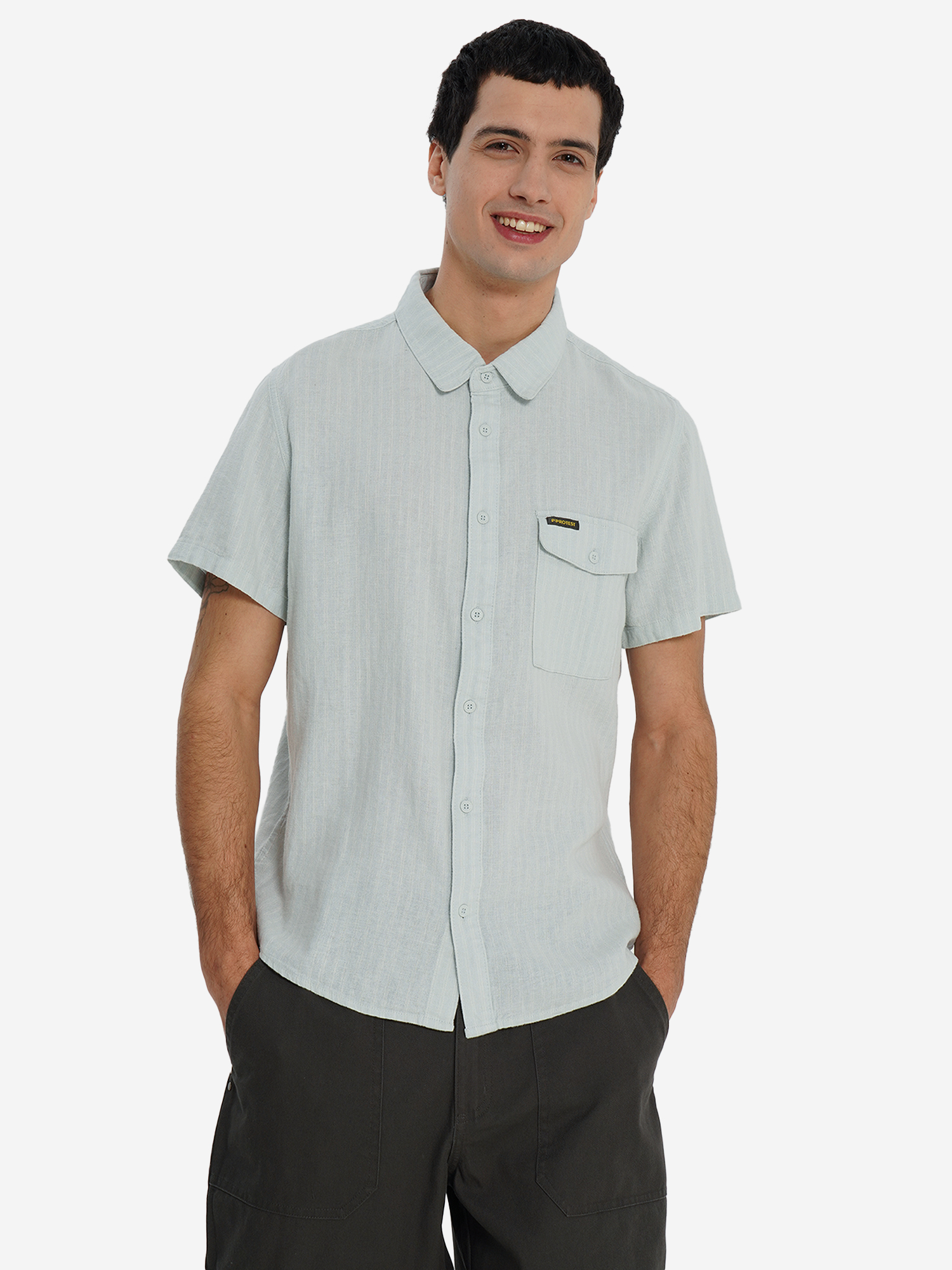 Изображение товара Мужская летняя рубашка с коротким рукавом Protest для серфинга и отдыха