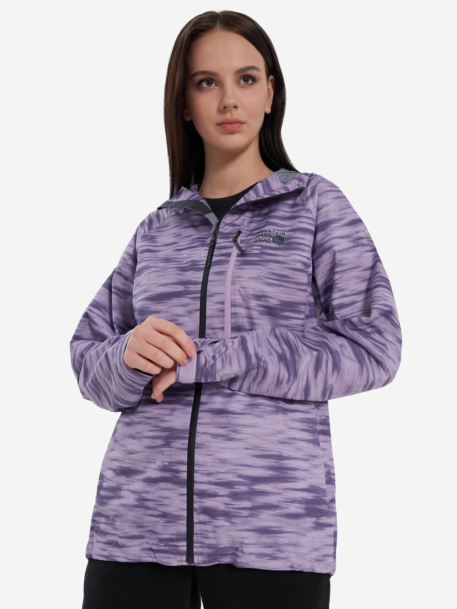 Ветровка Mountain Hardwear Stretch Ozonic Jacket, фиолетовый, арт. 17247