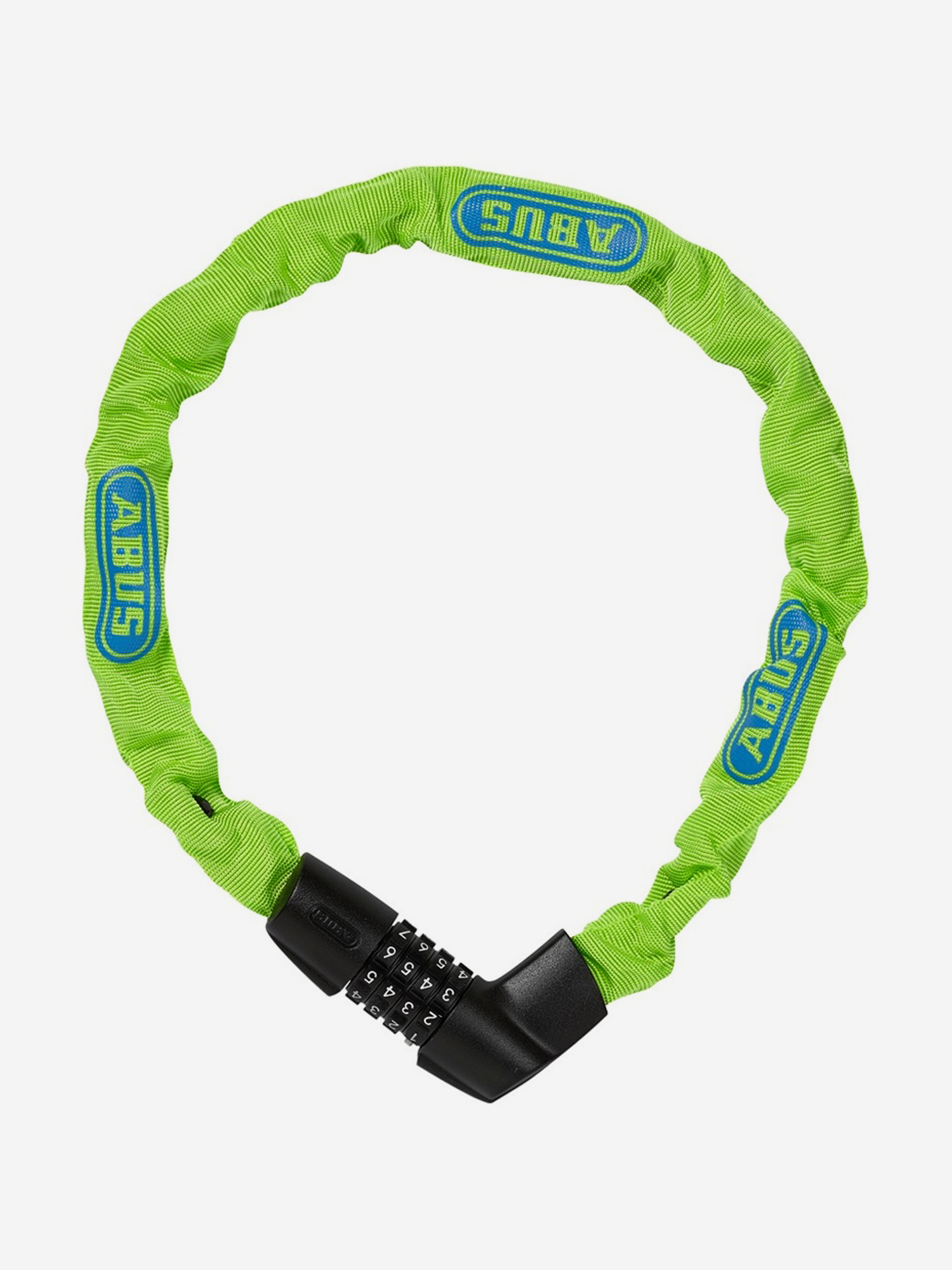 

Замок вело ABUS TRESOR 1385//6 neon зеленый, Зеленый