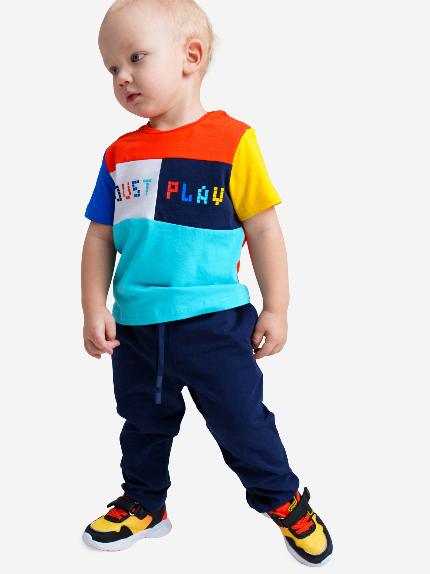 Изображение товара Комплект для мальчиков: футболка, брюки PlayToday