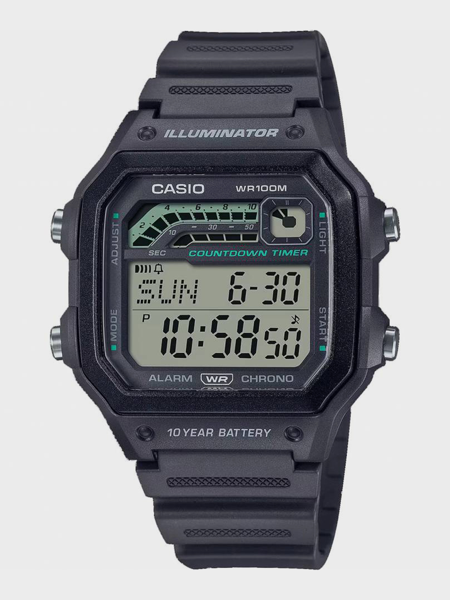 Изображение товара Спортивные часы CASIO WS-1600H-8A для водных видов спорта и активного отдыха