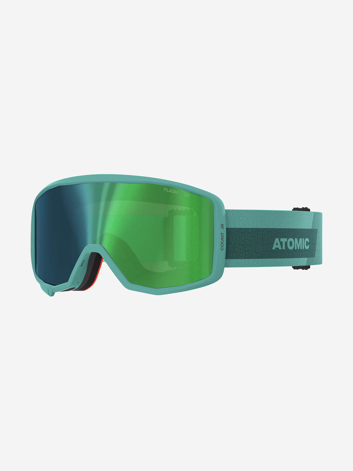 Изображение товара Горнолыжные очки Atomic Count JR Cylindrical Turquoise Cat.2 для детей