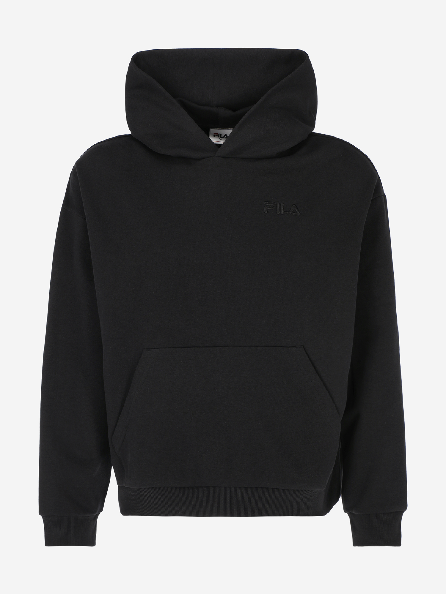 фото Худи мужское fila essentials, черный