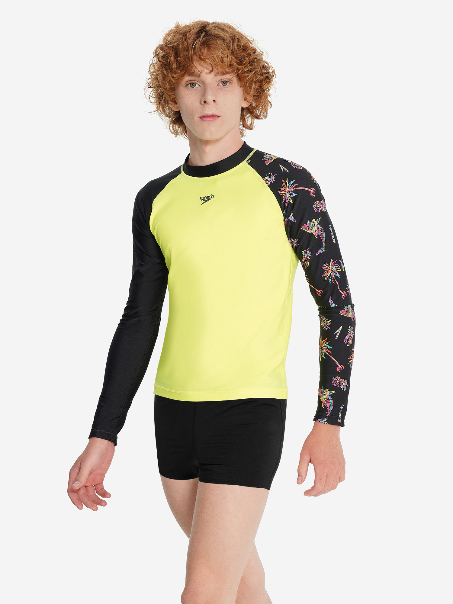

Рашгард для мальчиков Speedo, Желтый