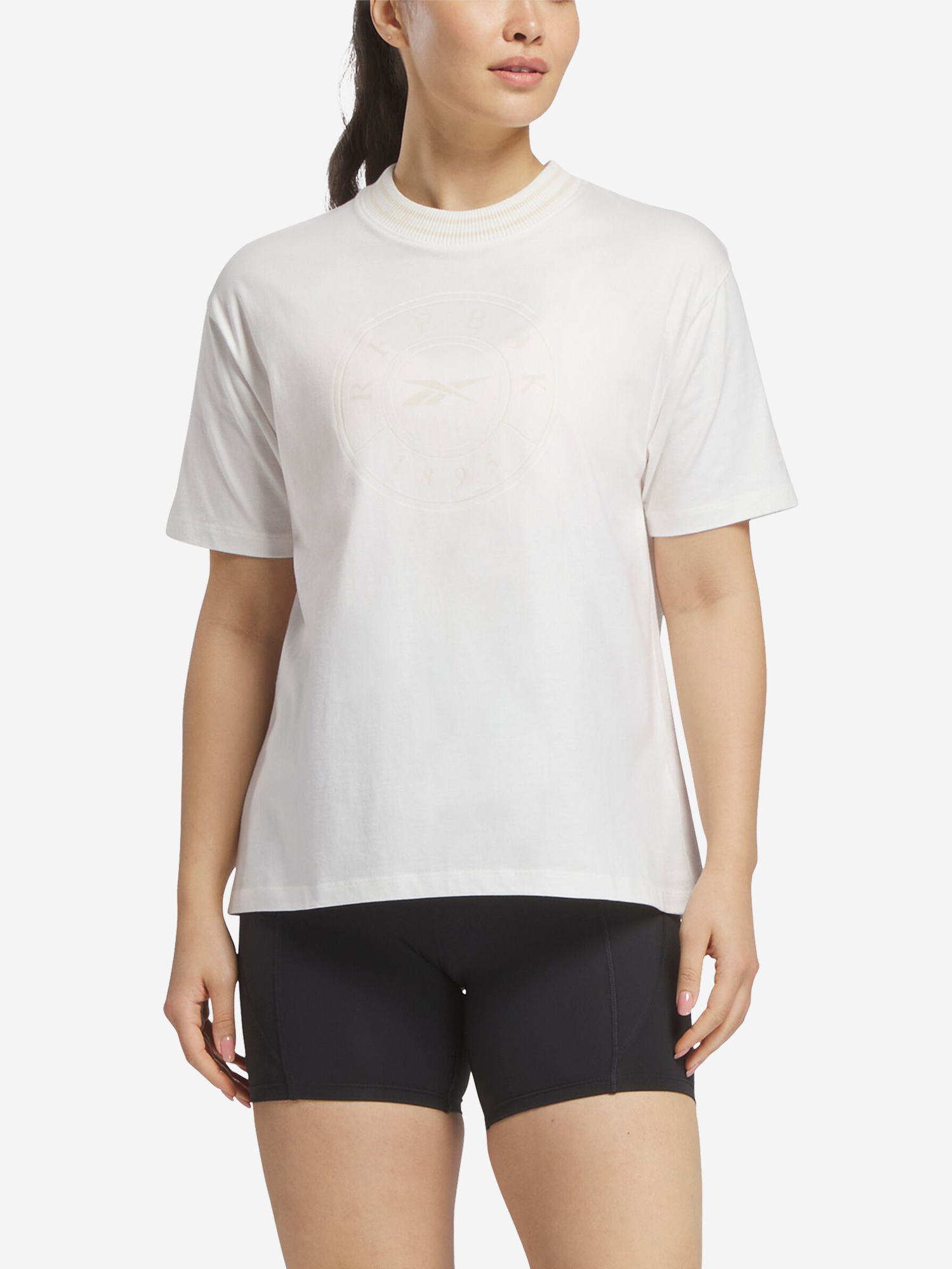 Футболка женская Reebok Lawn Club, бежевый, арт. 100253940R00