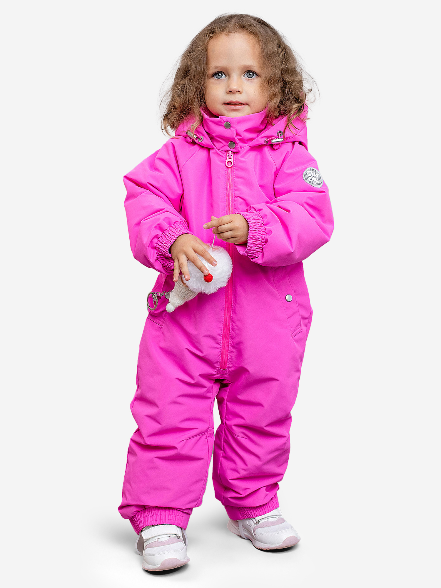 Изображение товара Комбинезон для девочки batik Валли ярко-розовый, Ярко-розовый