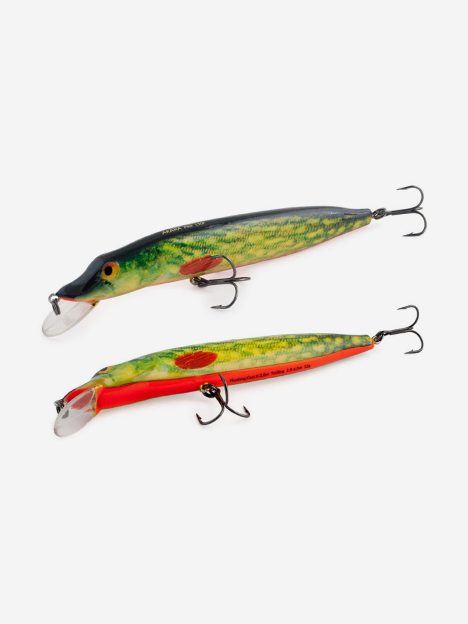 

Воблер Akara Pike 110F 19 гр. (5/8 oz 4,3 in) A94, Мультицвет