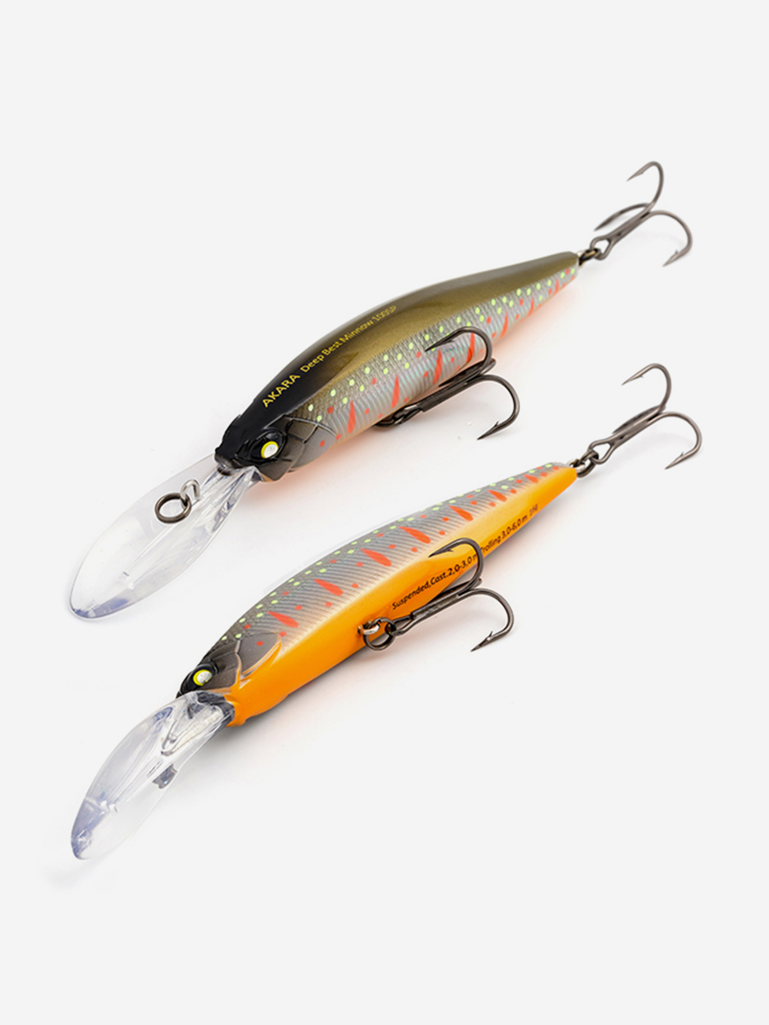 

Воблер Akara Deep Best Minnow 100SP 16гр. (4/7 oz 3,9 in) A110, Мультицвет