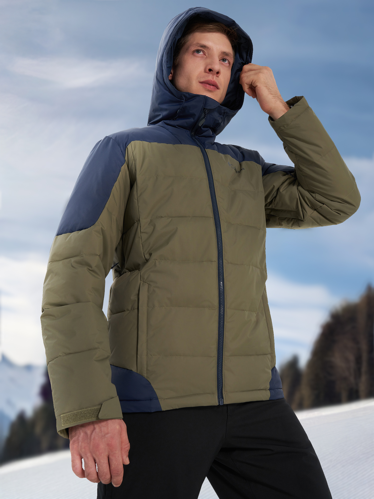 

Пуховик мужской Columbia Woolly Hollow III Jacket, Зеленый