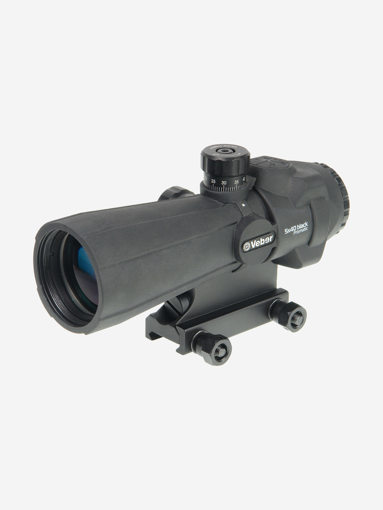 Изображение товара Оптический прицел Veber Wolf Prismatic 5х40 RGB водонепроницаемый для охоты