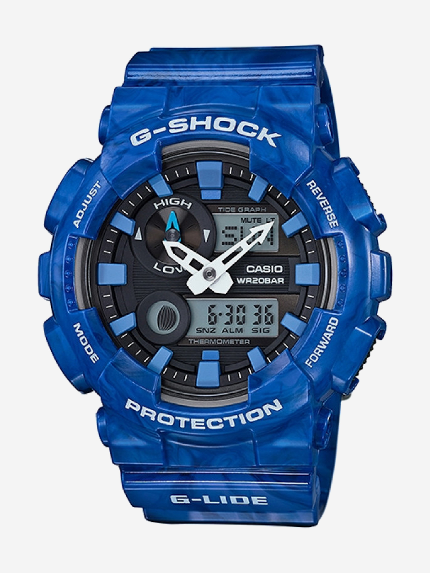 

Спортивные часы Casio GAX-100MA-2A, Синий
