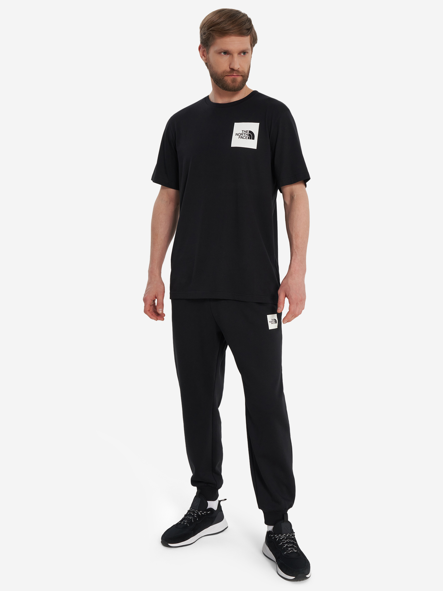 фото Футболка мужская the north face fine, черный