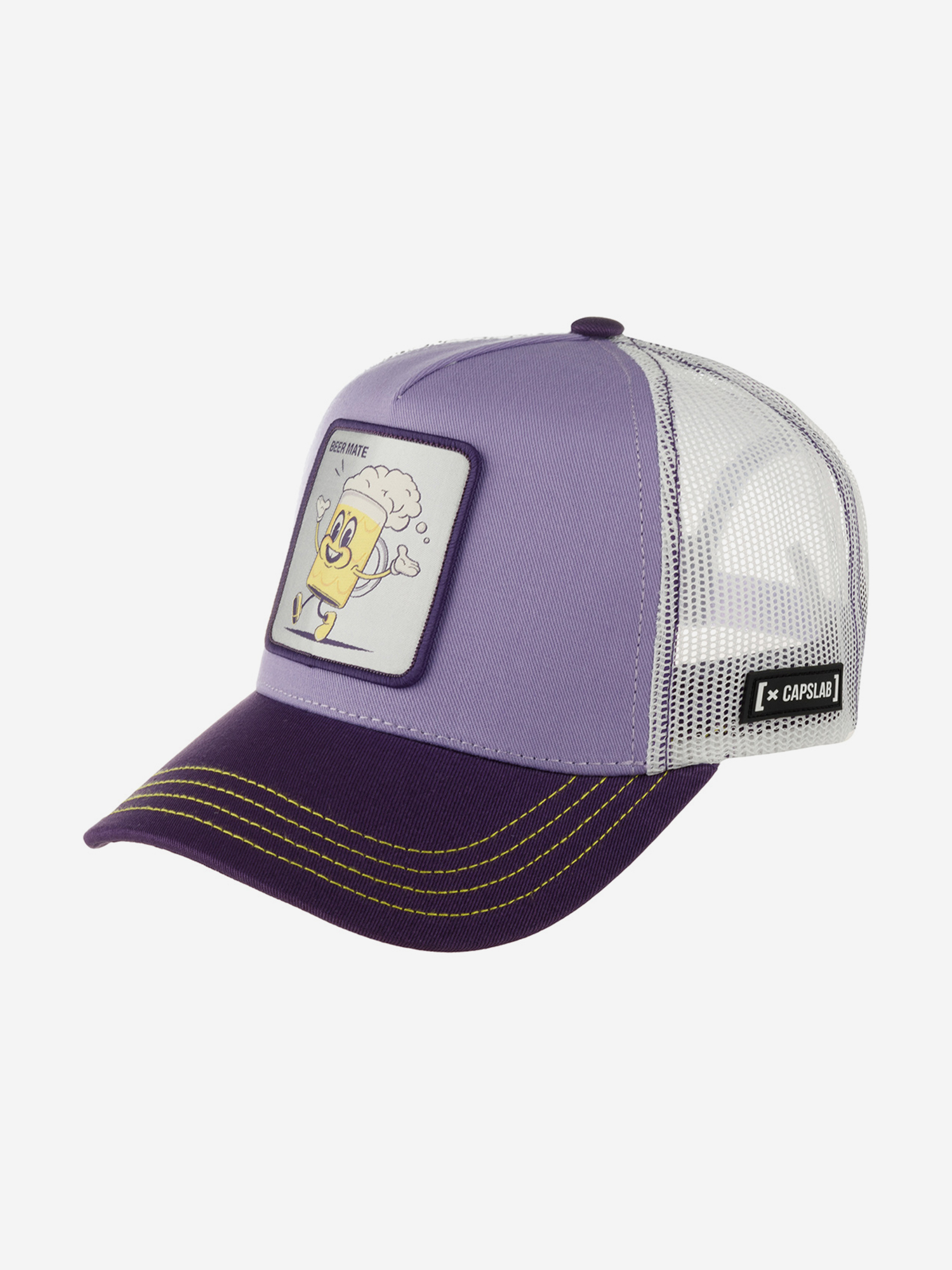 

Бейсболка с сеточкой CAPSLAB CL4/1/CT/BEE Premium Beer mate (фиолетовый), Фиолетовый
